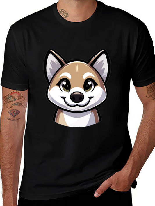 Shiba Inu Graphic Tee - Cute Dog Lovers Shirt