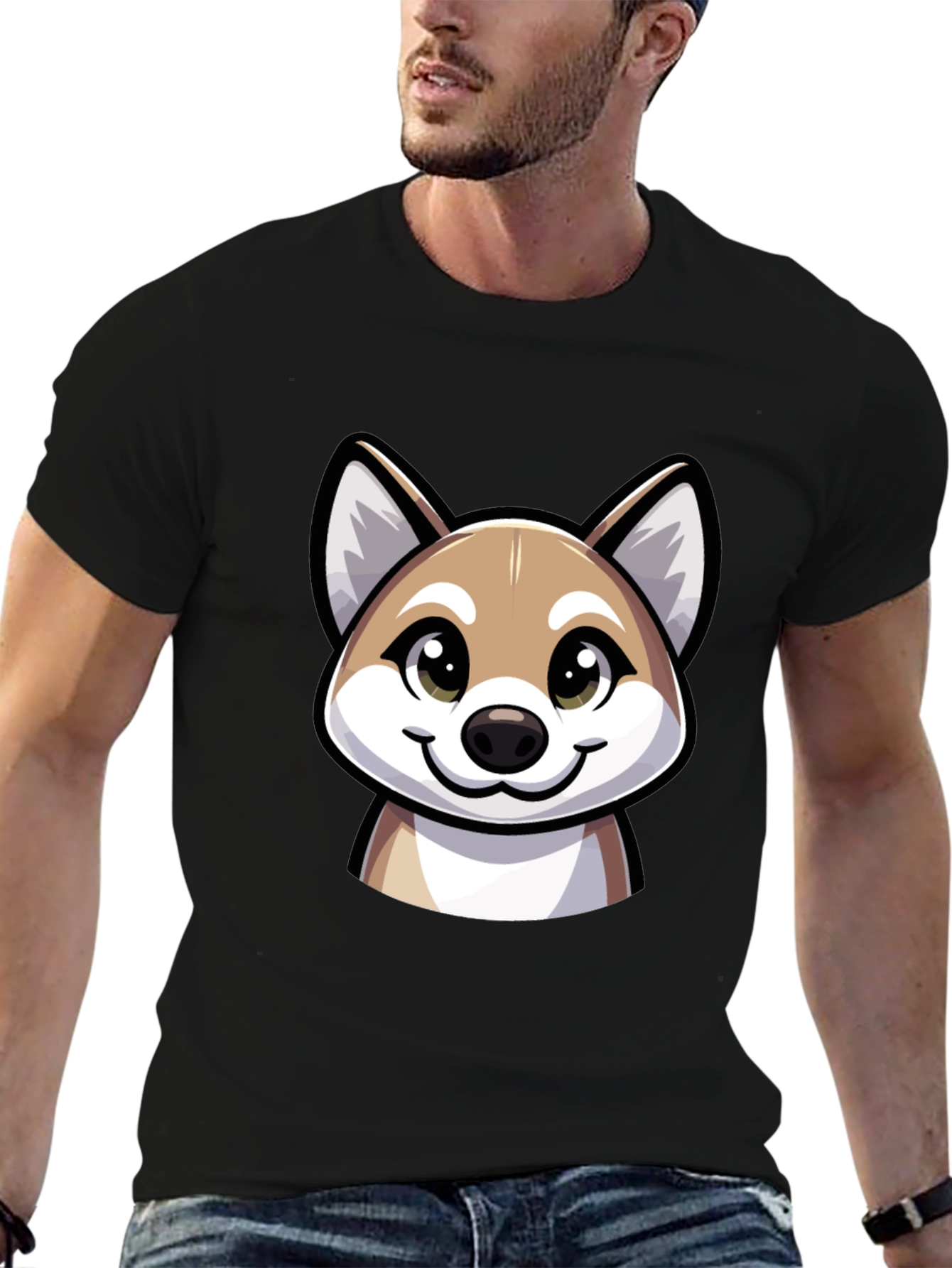 Shiba Inu Graphic Tee - Cute Dog Lovers Shirt