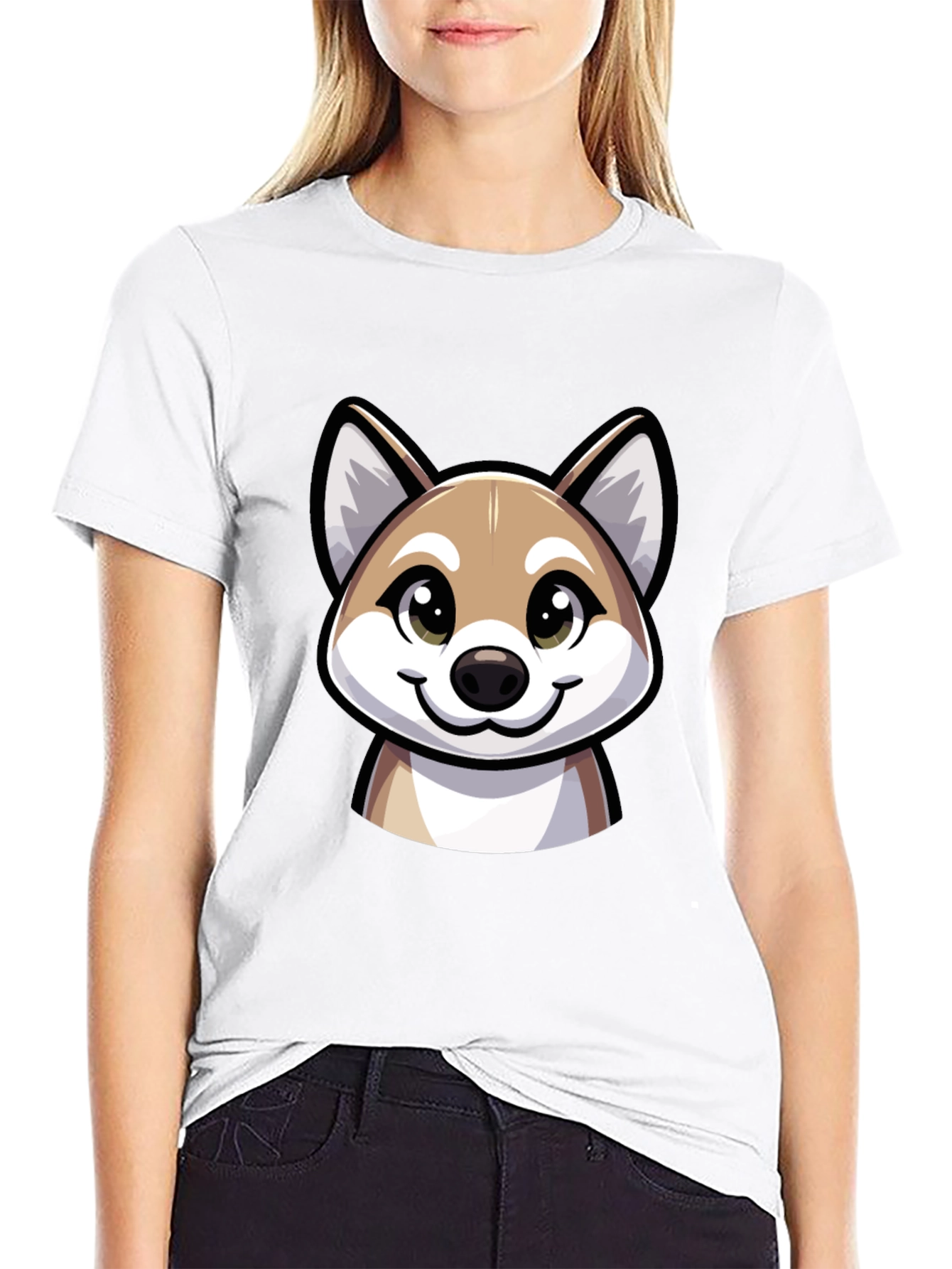 Shiba Inu Graphic Tee - Cute Dog Lovers Shirt
