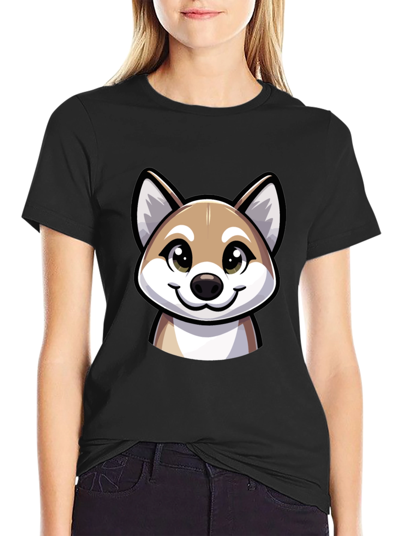 Shiba Inu Graphic Tee - Cute Dog Lovers Shirt