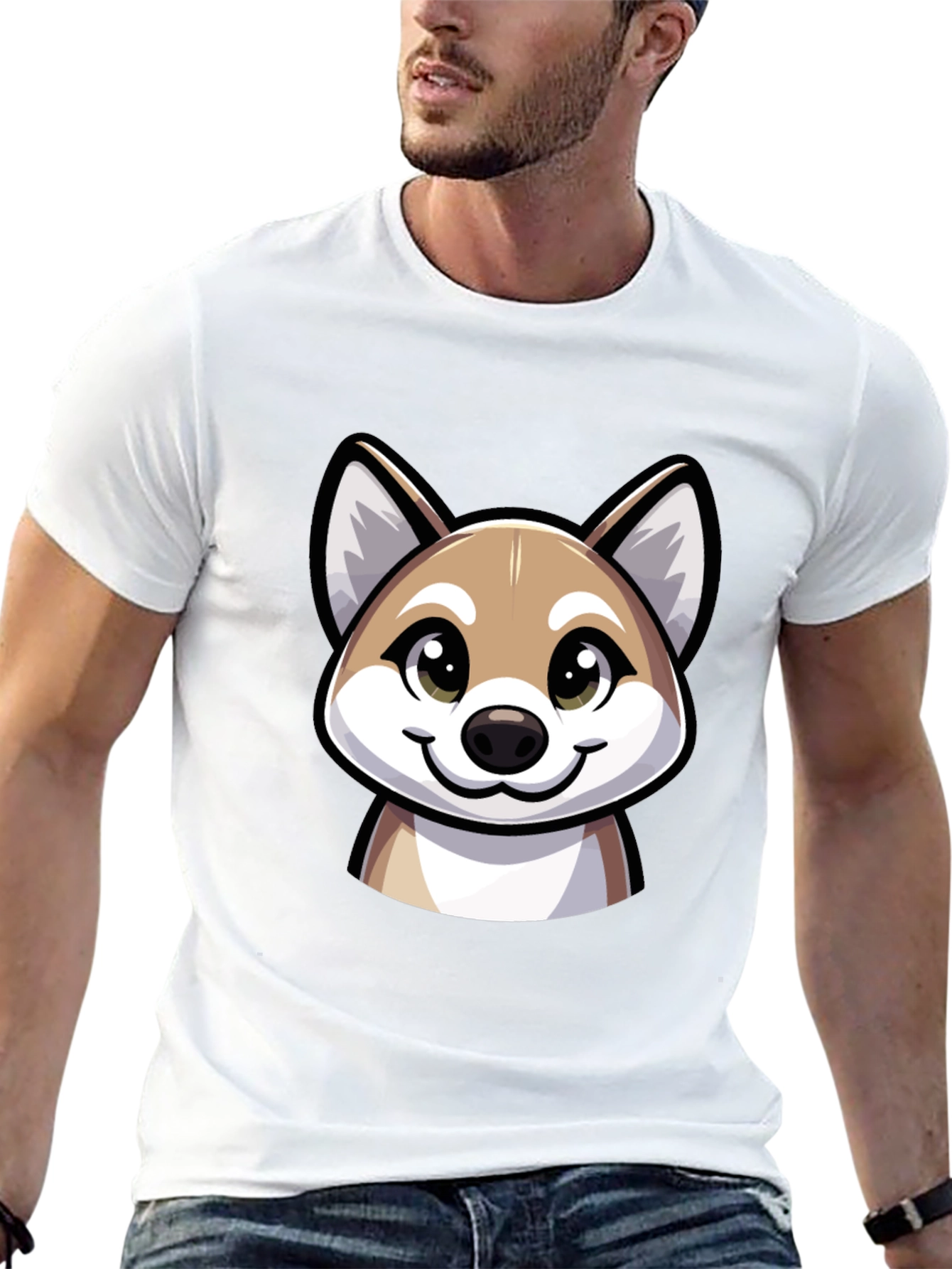Shiba Inu Graphic Tee - Cute Dog Lovers Shirt