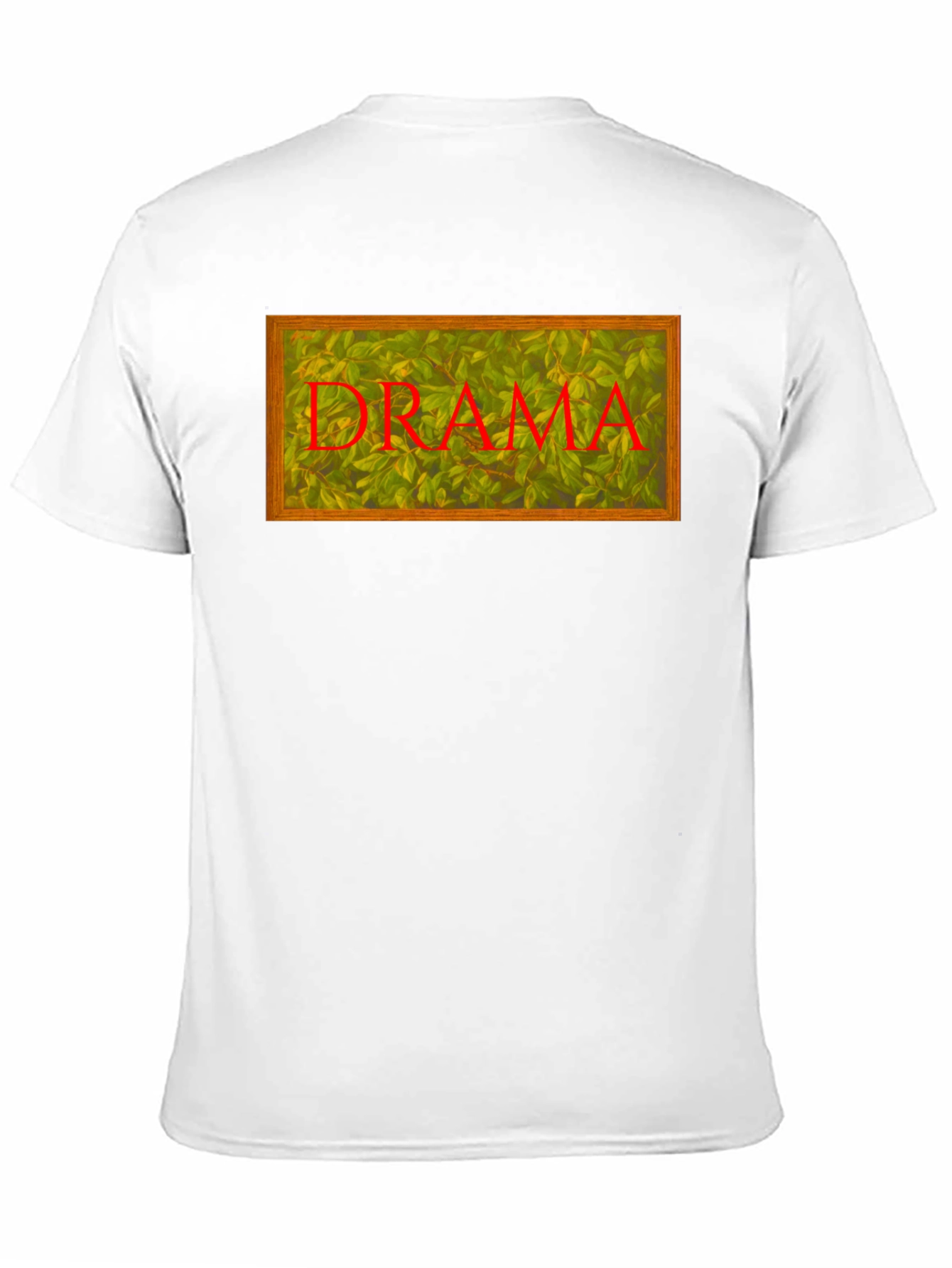 Drama Leaves T-Shirt - Unique Design