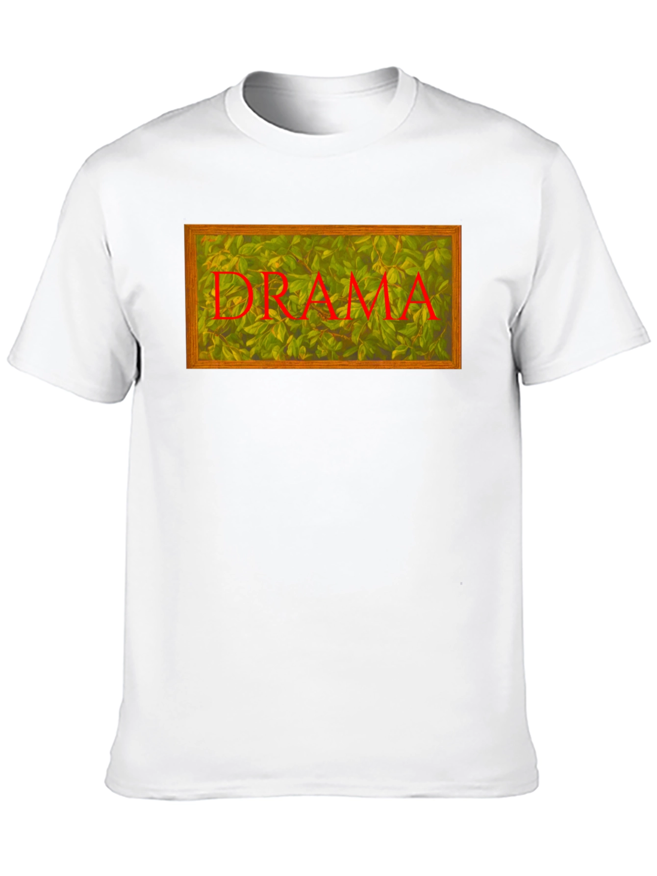 Drama Leaves T-Shirt - Unique Design
