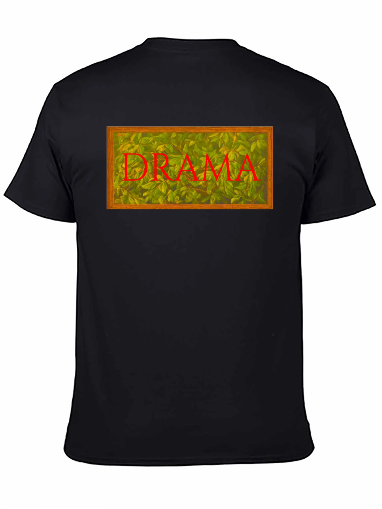 Drama Leaves T-Shirt - Unique Design