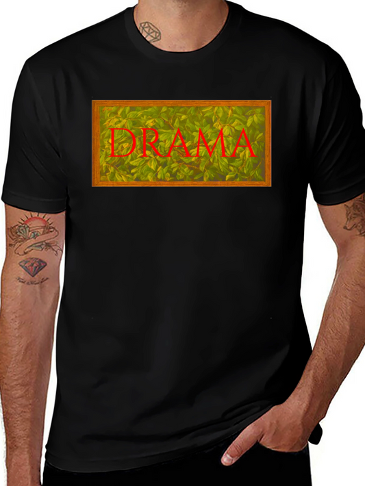 Drama Leaves T-Shirt - Unique Design