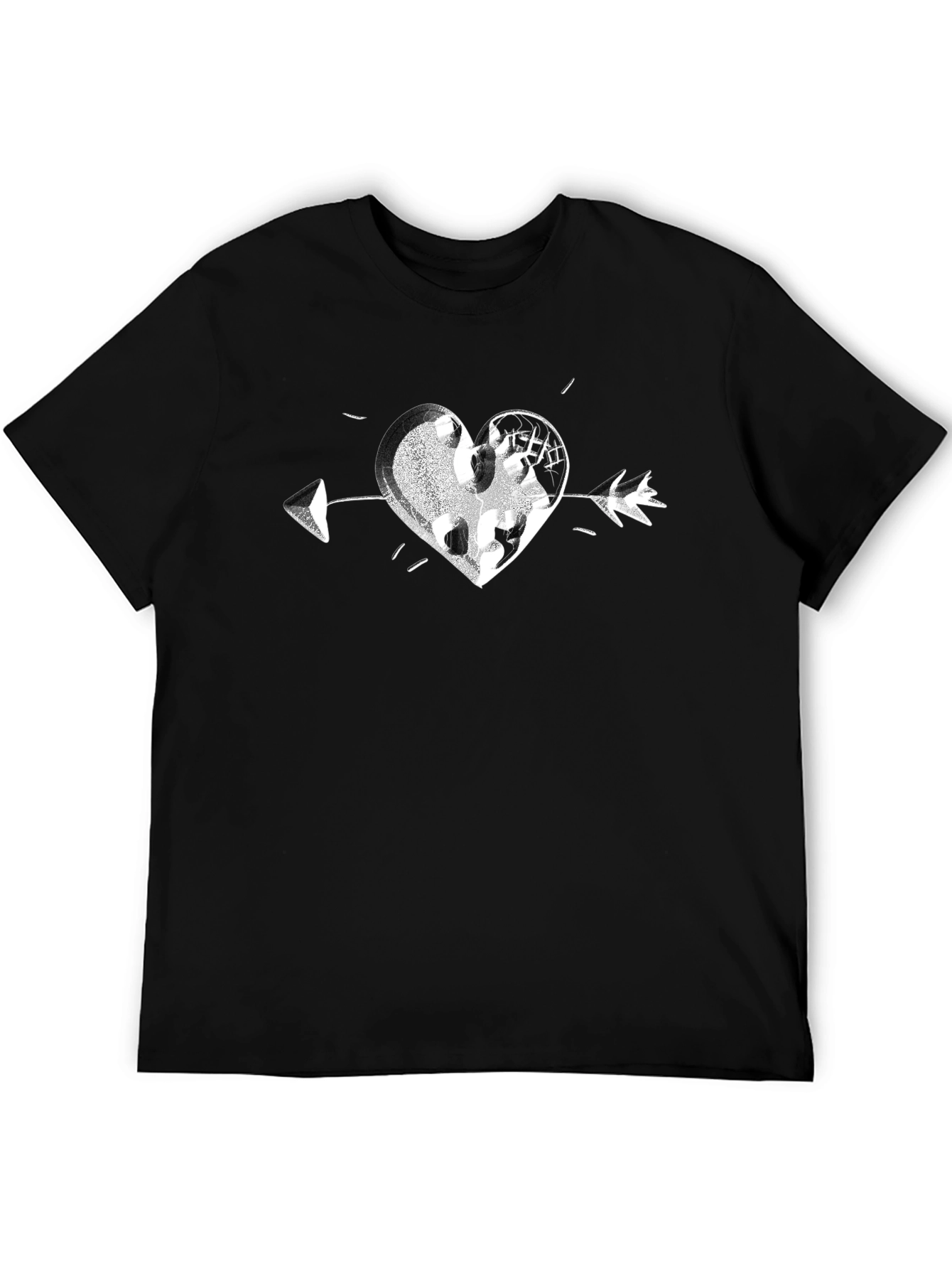 Heart & Arrow Graphic Tee - Stylish Casual Wear