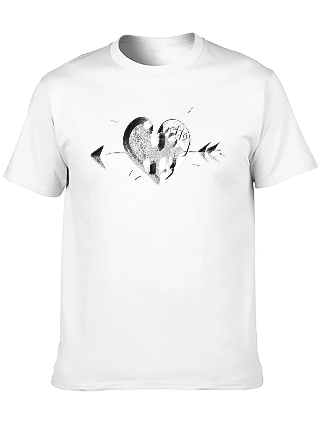 Heart & Arrow Graphic Tee - Stylish Casual Wear