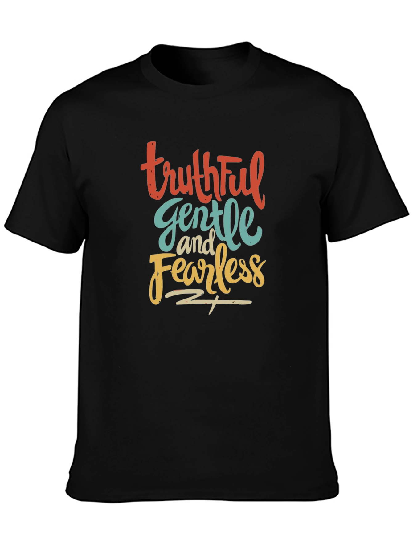 Truthful Gentle Fearless Graphic Tee