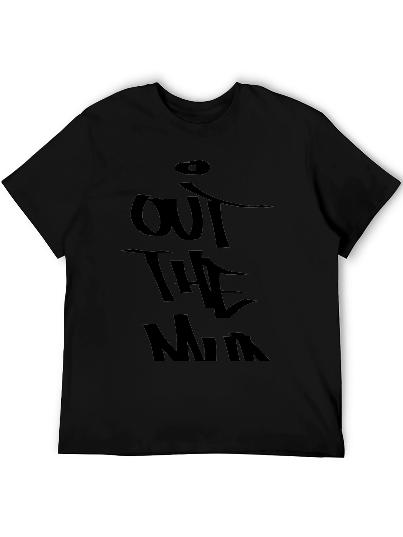 Out The Mud Graphic Tee - Black