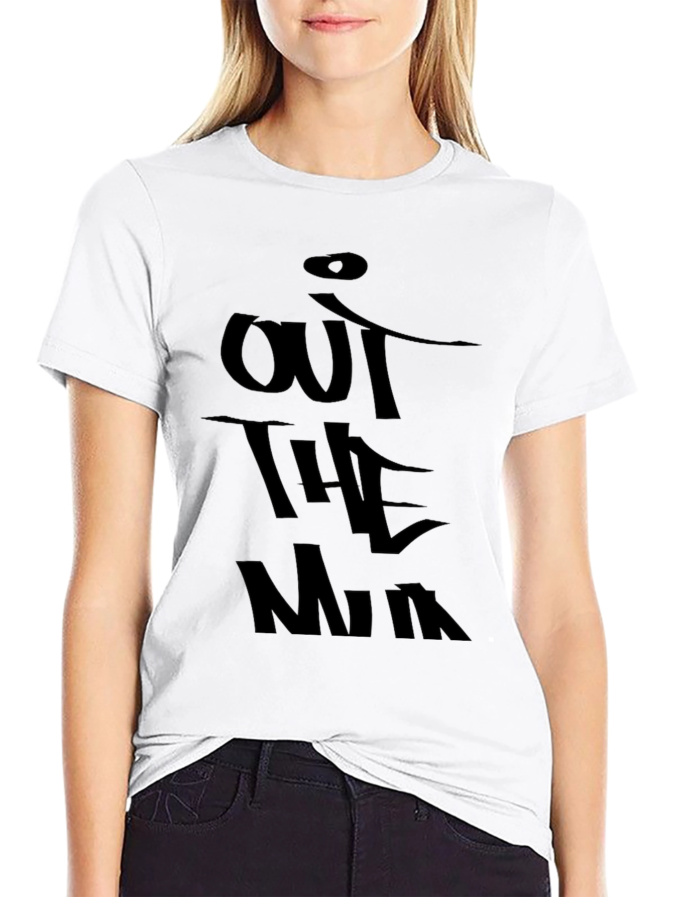 Out The Mud Graphic Tee - Black