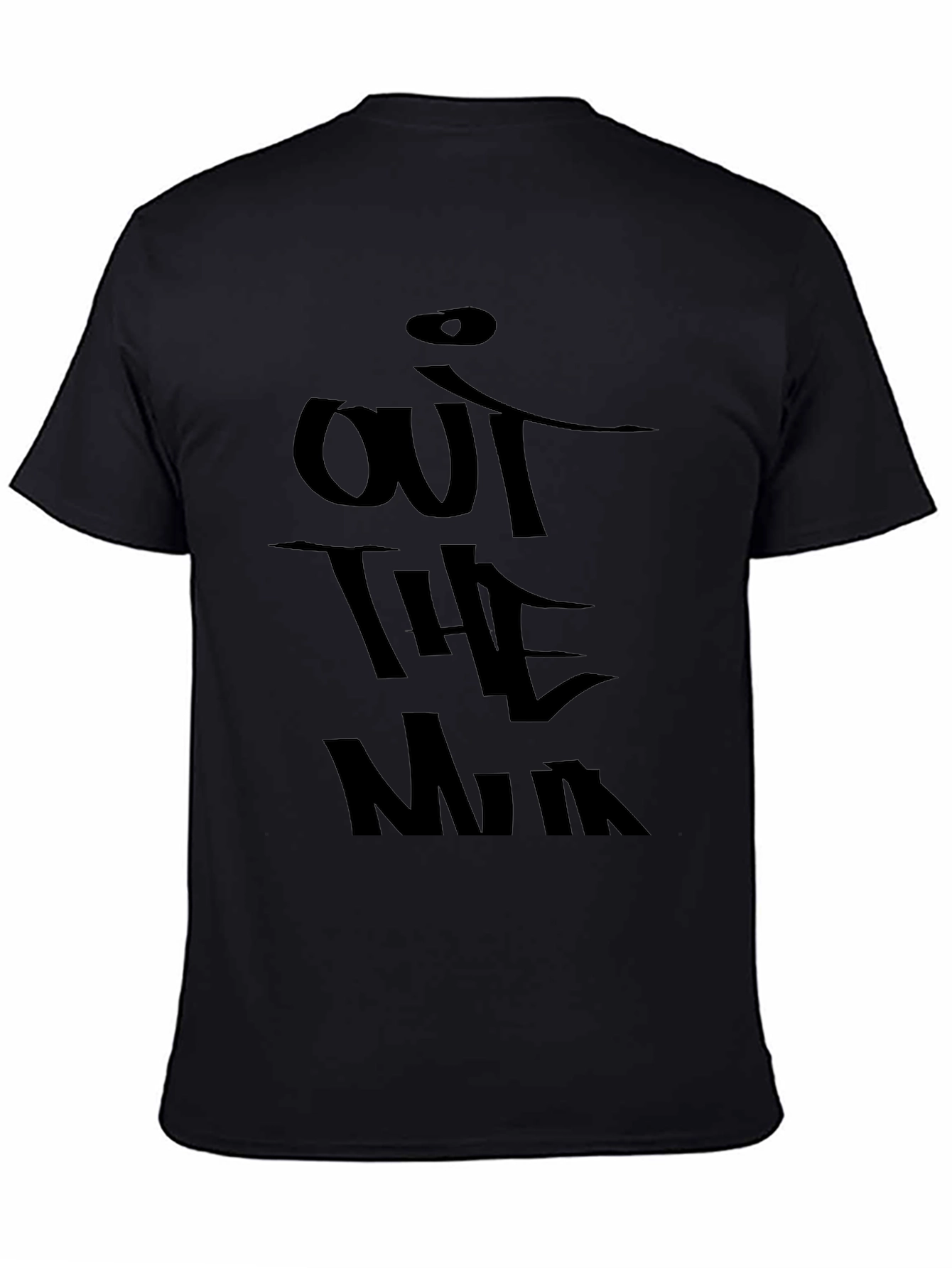 Out The Mud Graphic Tee - Black