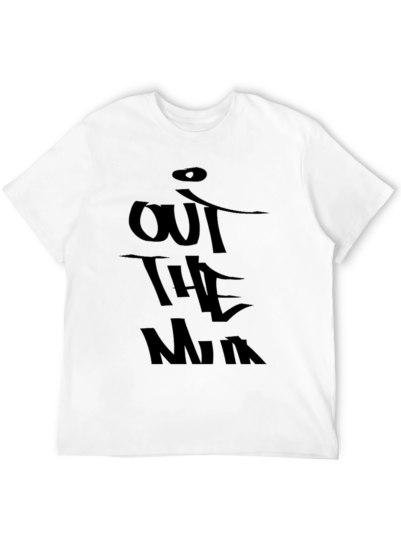 Out The Mud Graphic Tee - Black