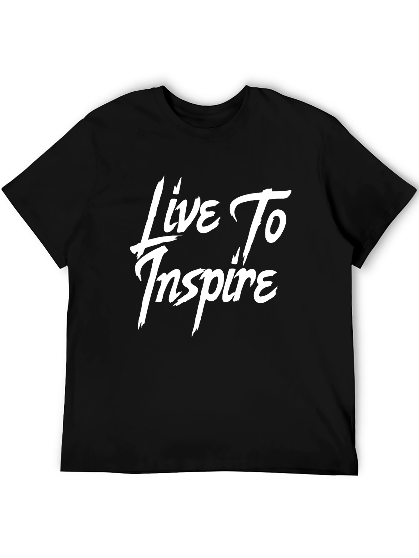 Live To Inspire Graphic T-Shirt - Black