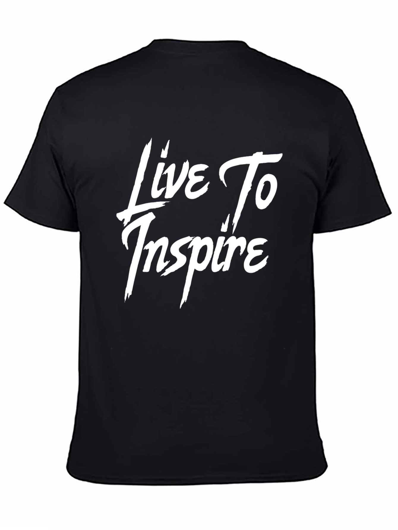 Live To Inspire Graphic T-Shirt - Black
