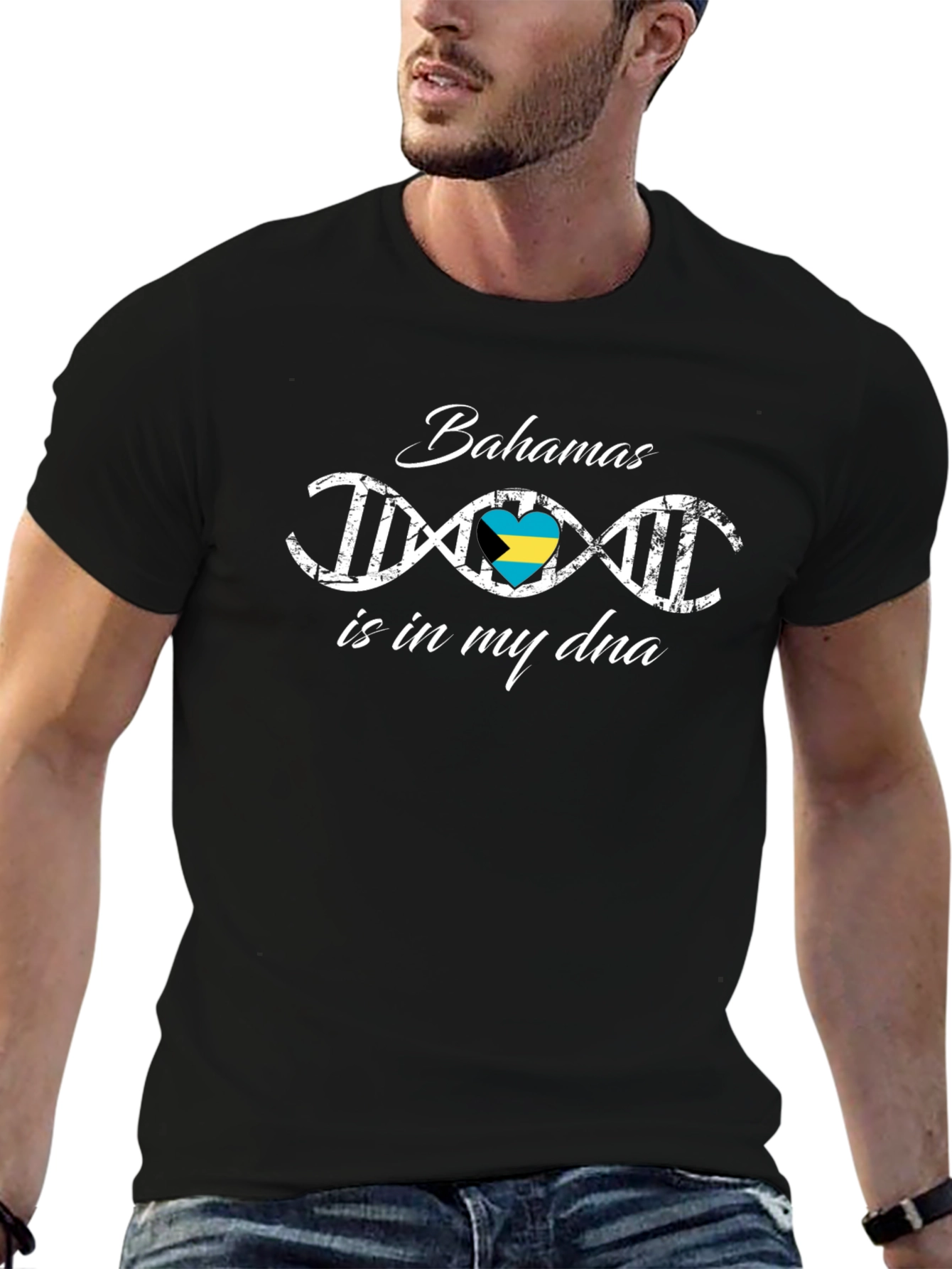 Bahamas DNA Flag T-Shirt