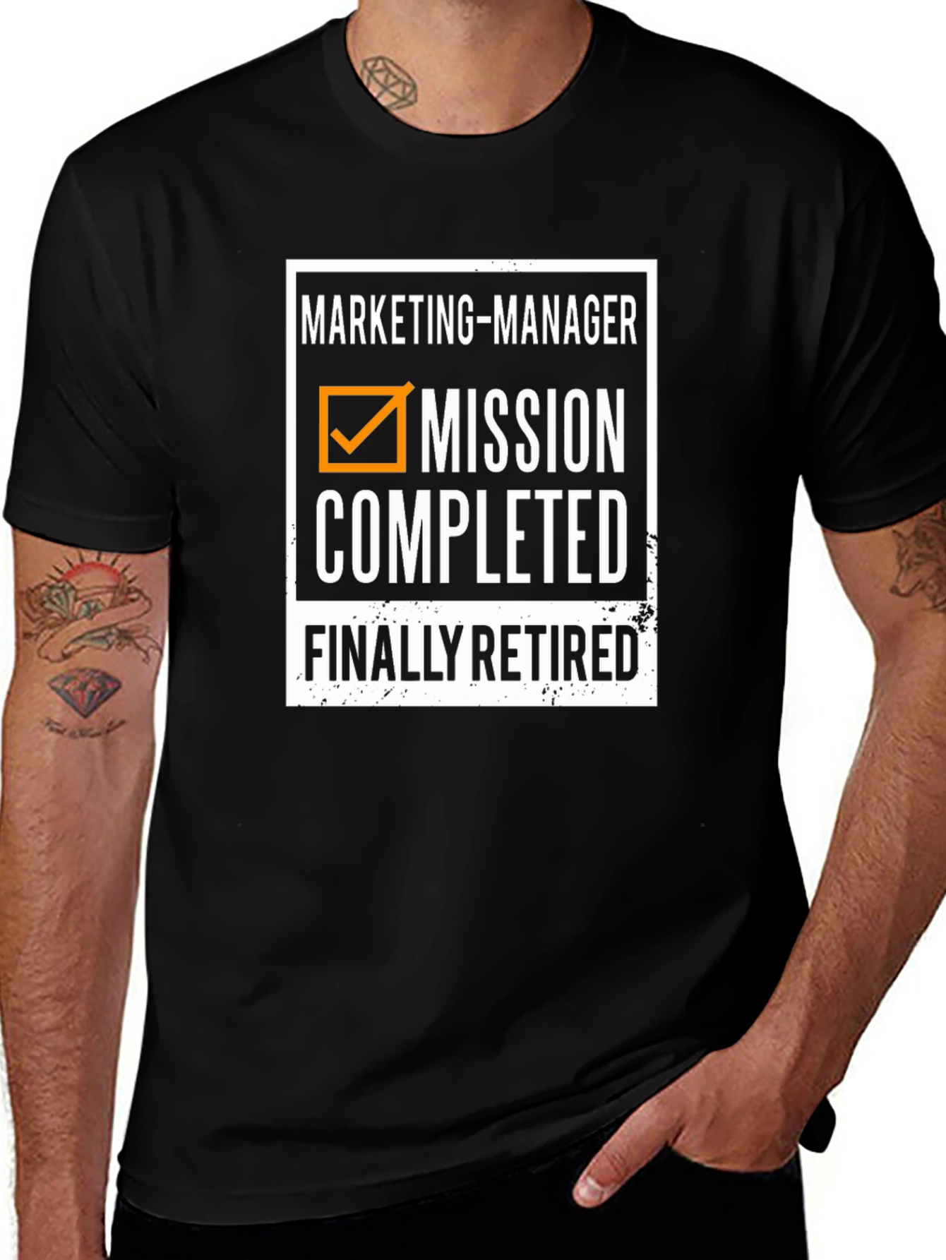Marketing Manager Retirement T-Shirt