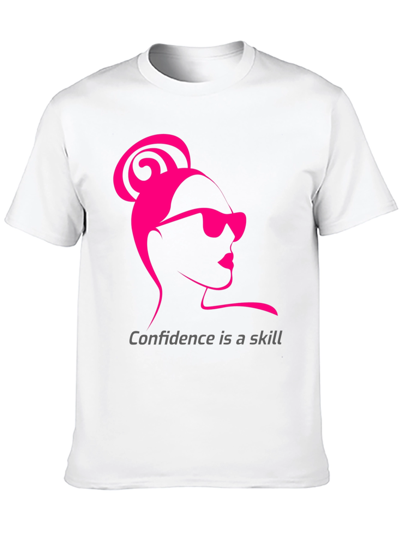Confidence Skill T-Shirt - Black Stylish Tee