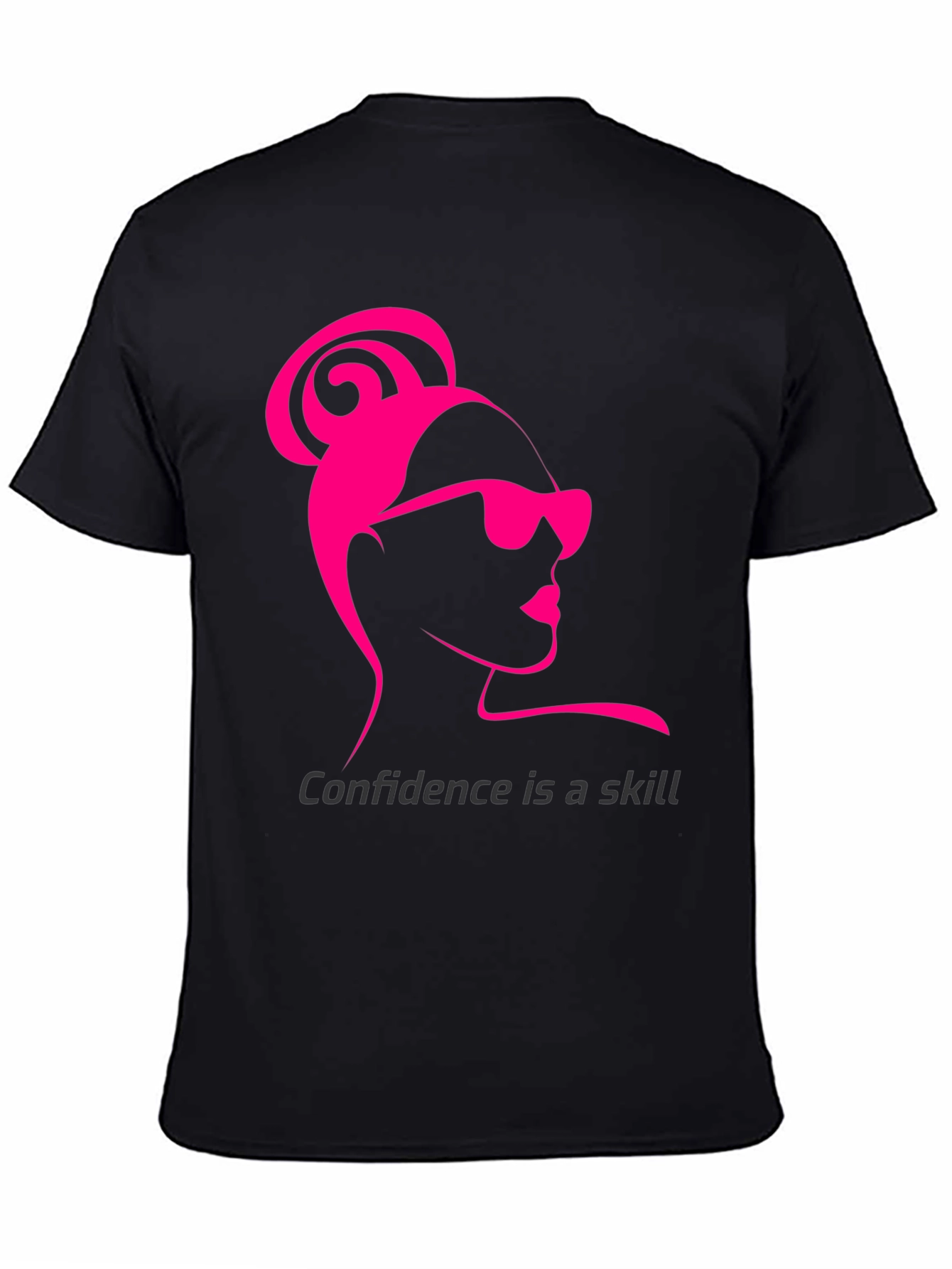 Confidence Skill T-Shirt - Black Stylish Tee