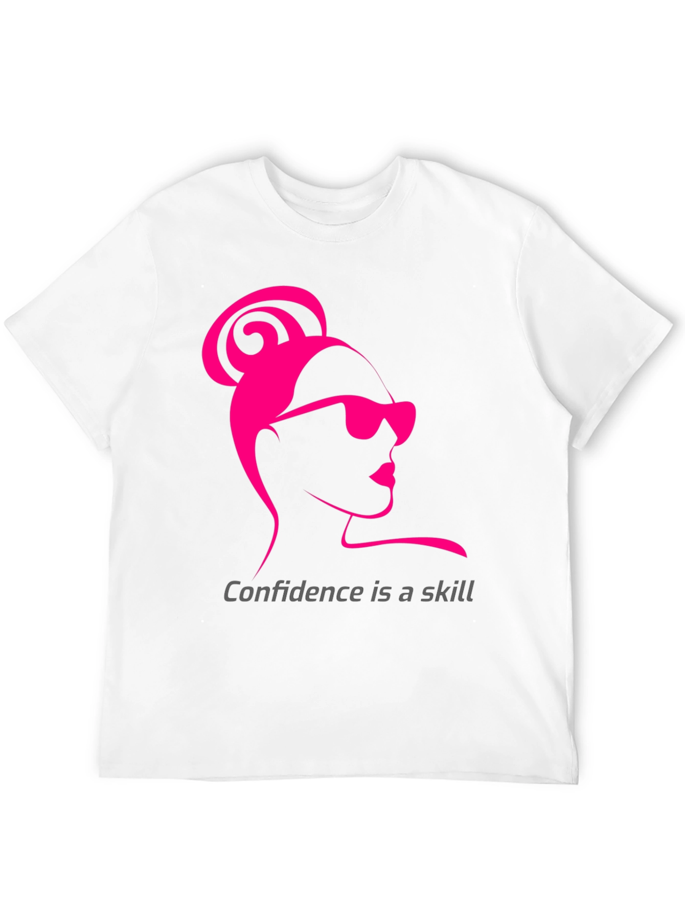 Confidence Skill T-Shirt - Black Stylish Tee