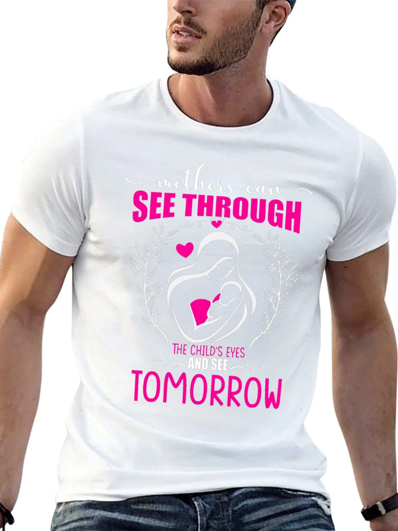 Mothers Can See Through Graphic T-Shirt
