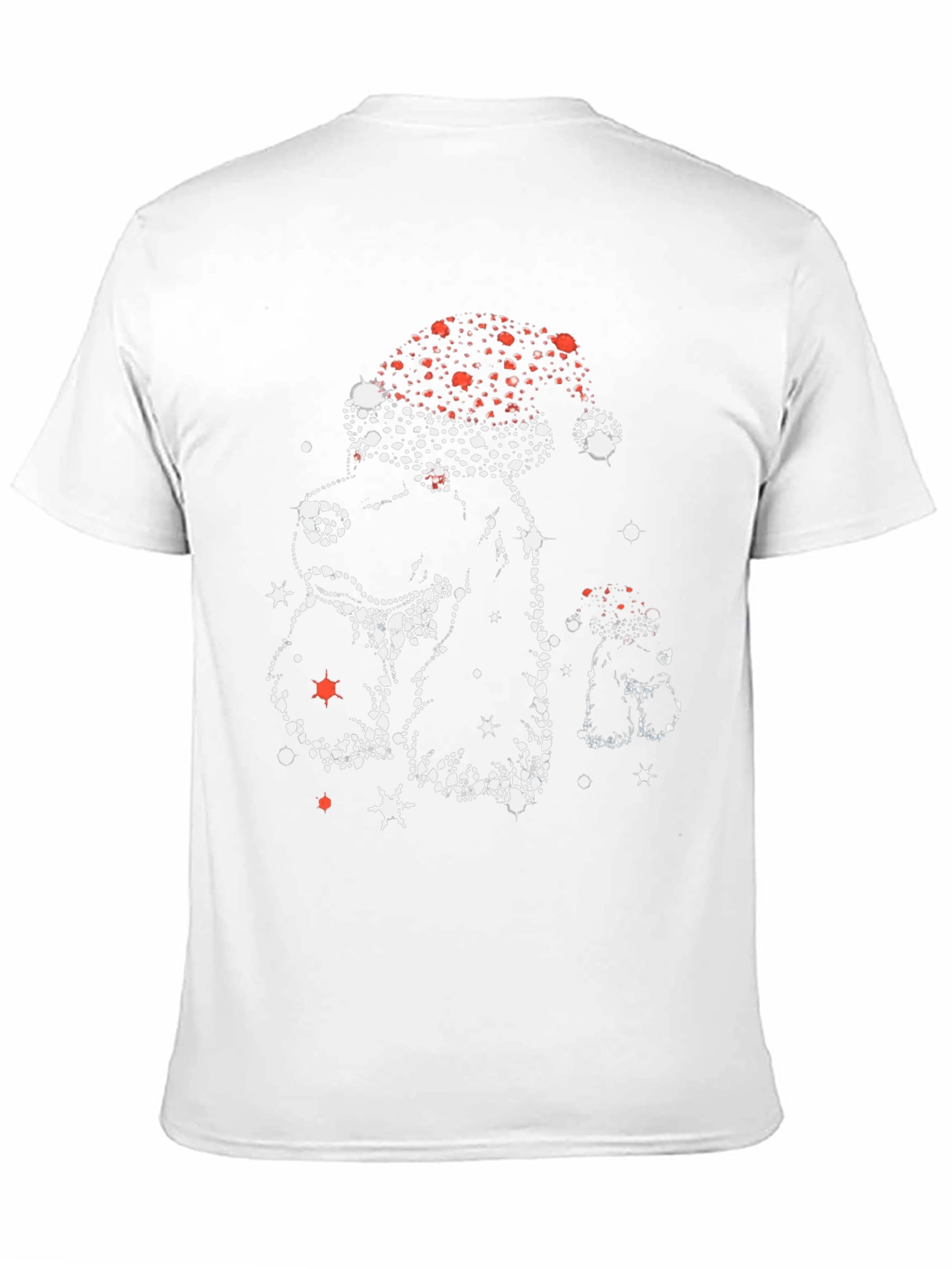 Festive Santa Dog T-Shirt