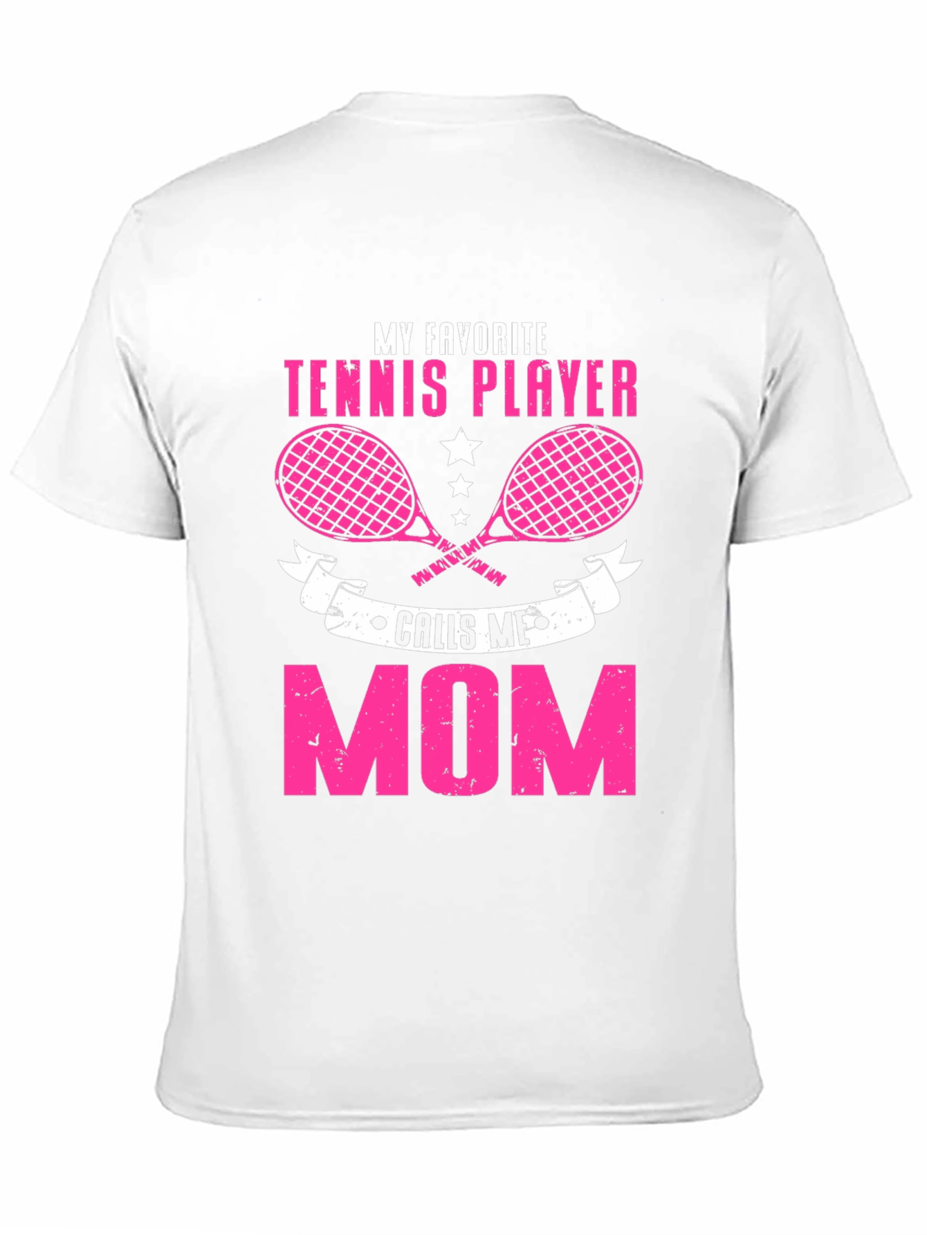 Tennis Mom T-Shirt - My Favorite Tennis Player
