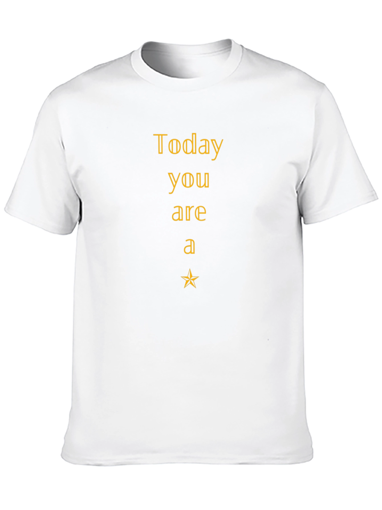 Today You Are a Star Black Tee