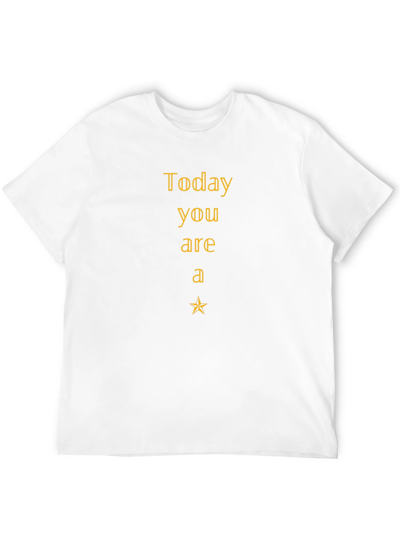 Today You Are a Star Black Tee