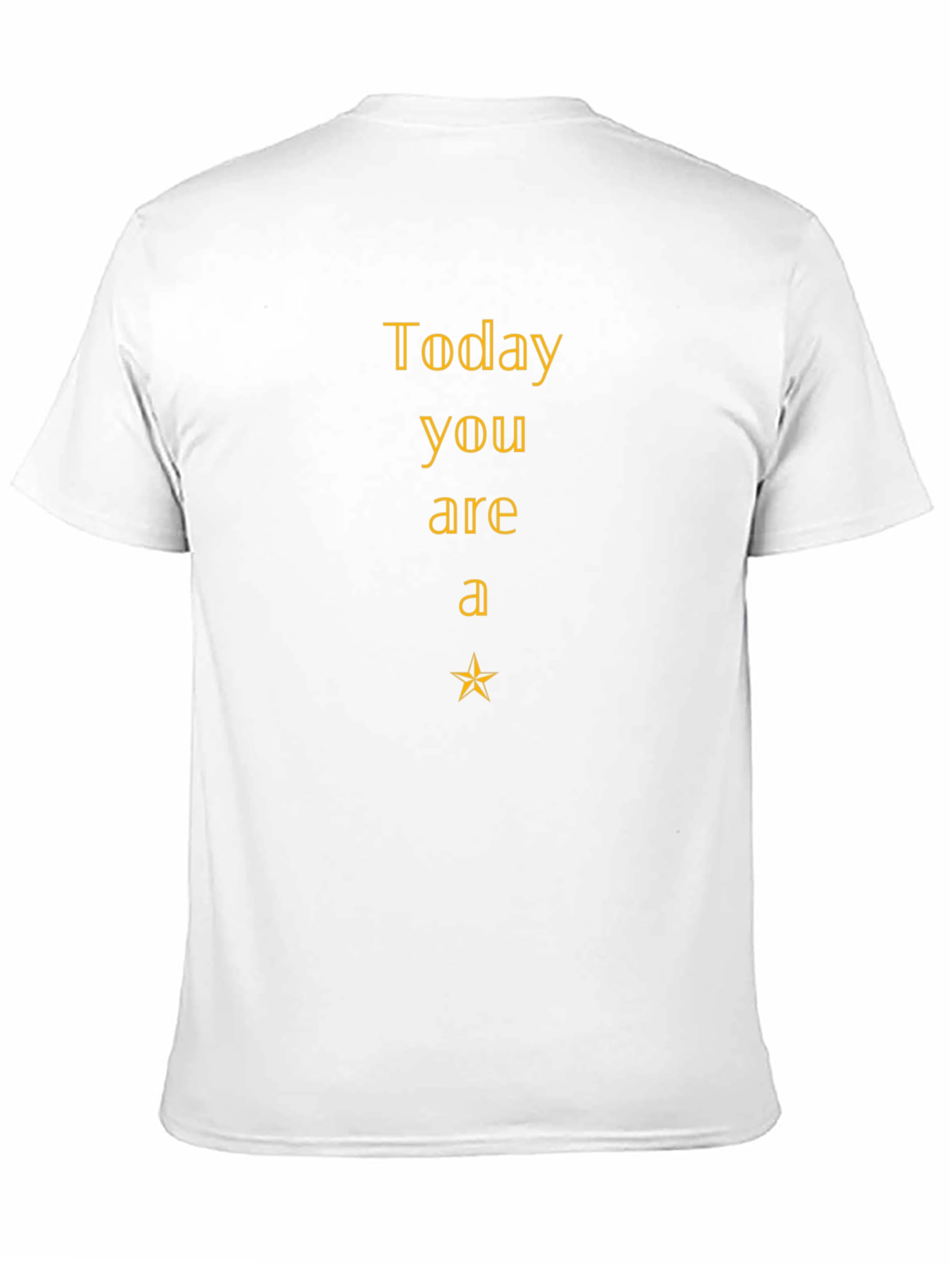 Today You Are a Star Black Tee