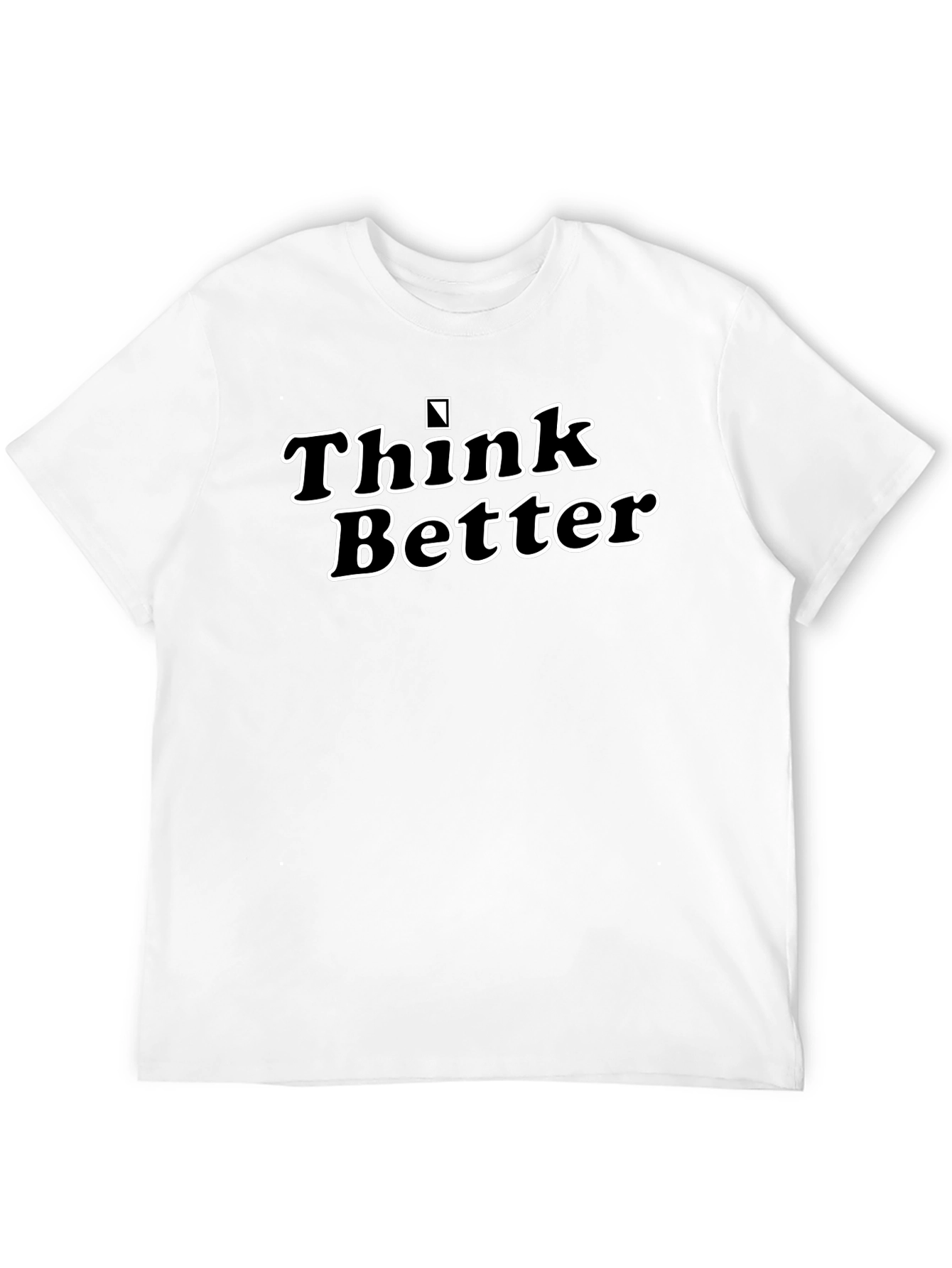 Think Better Black Graphic Tee