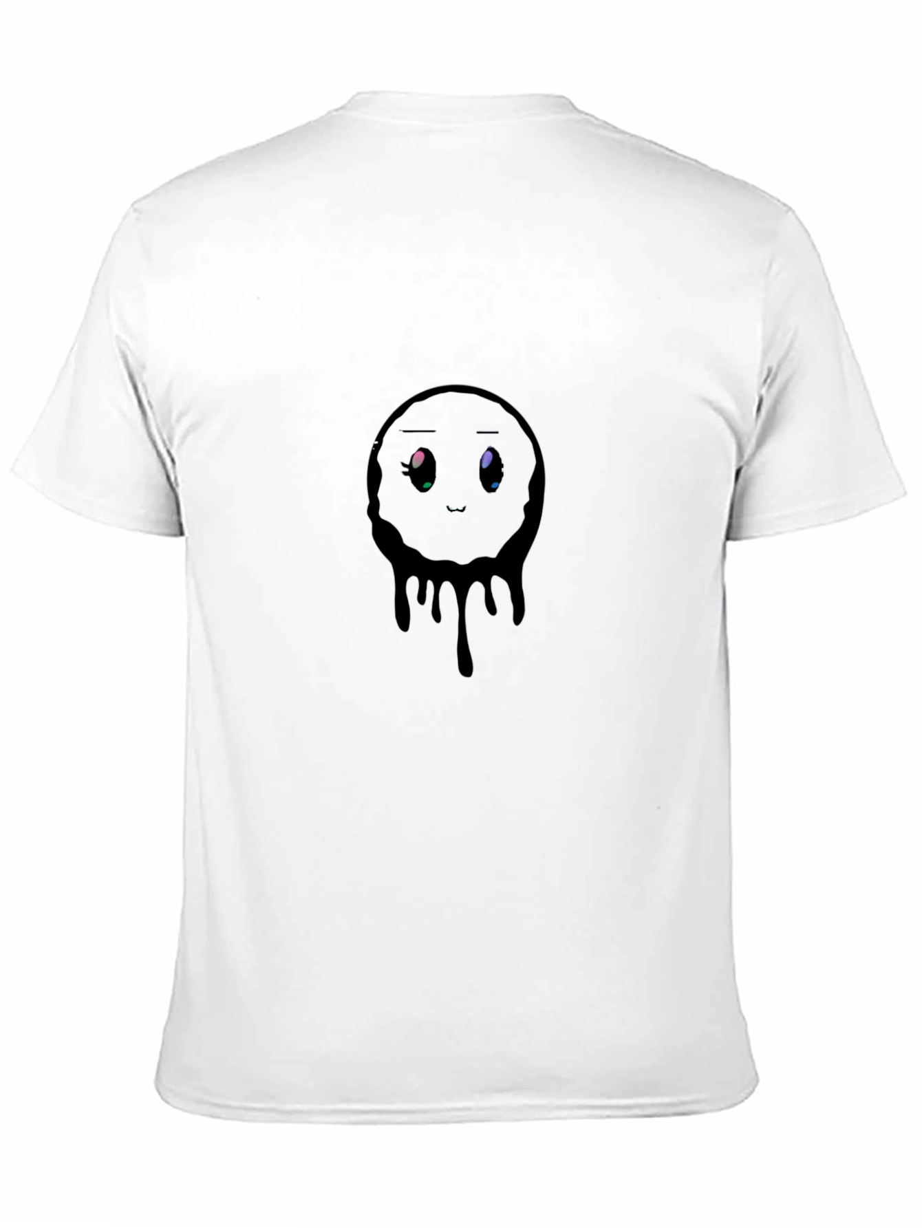 Melting Emotion Graphic Black T-Shirt