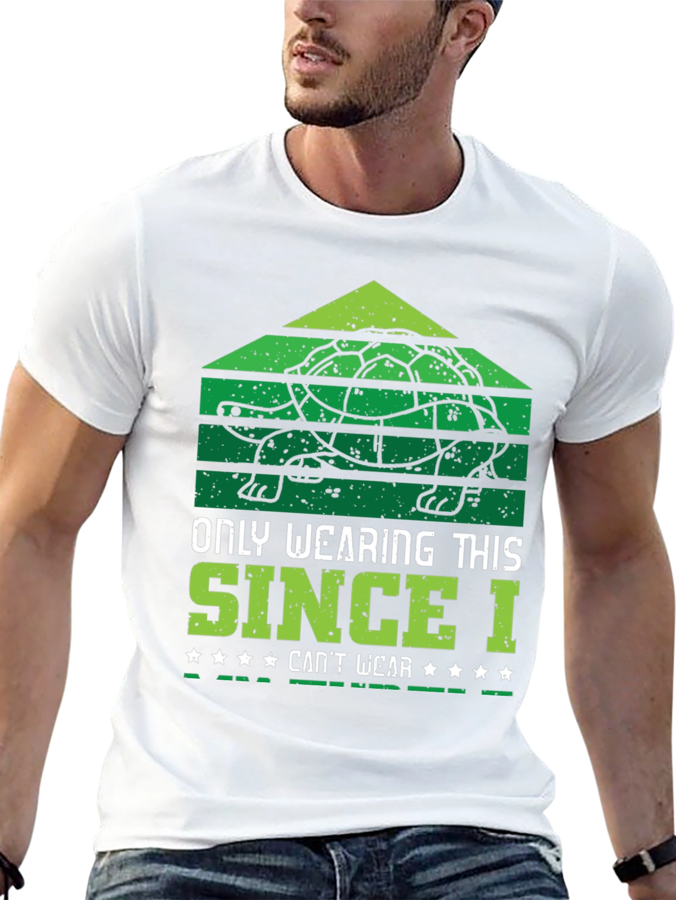 Turtle T-Shirt: Only Wearing This Since I Cant Wear...