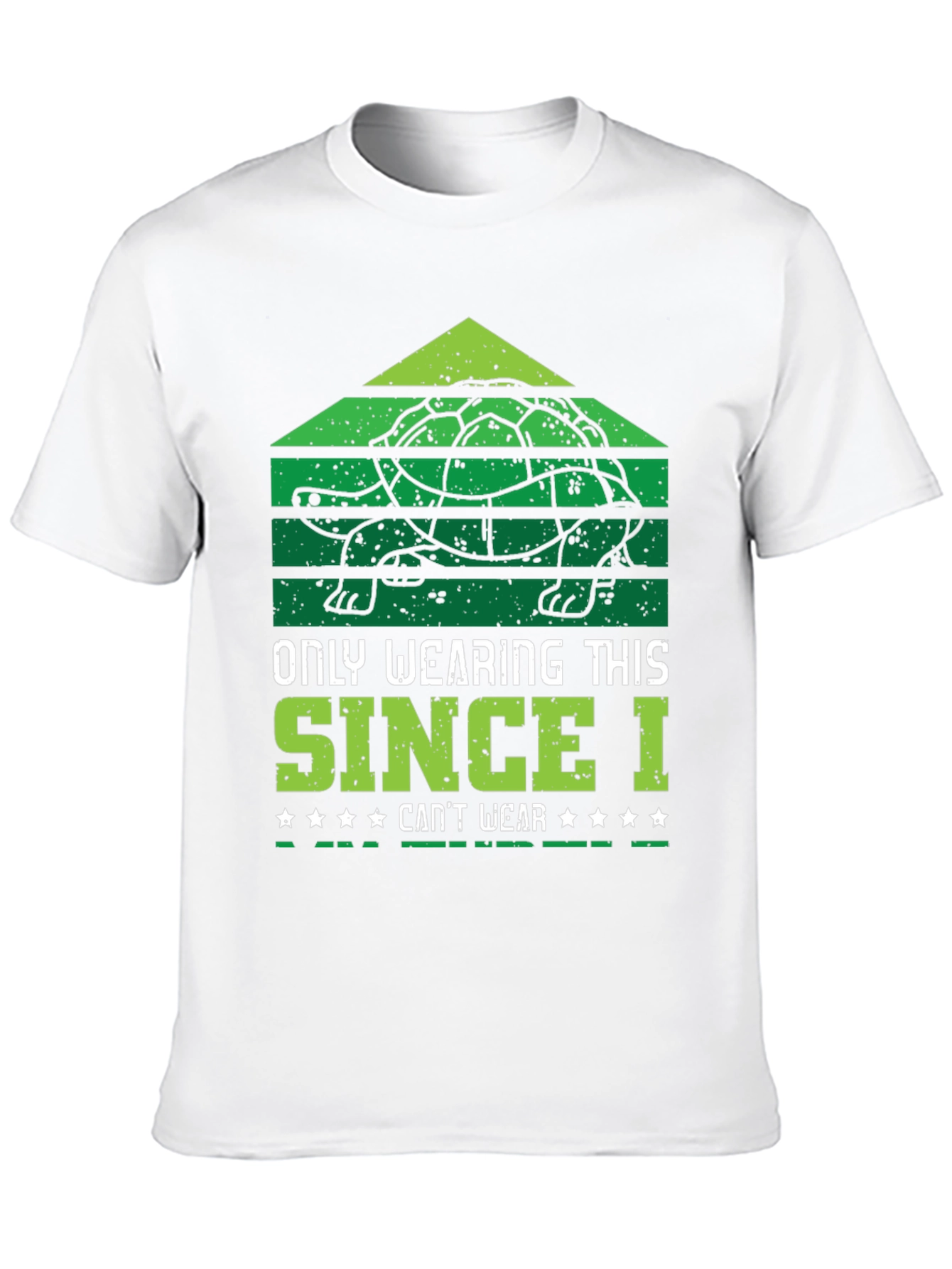 Turtle T-Shirt: Only Wearing This Since I Cant Wear...