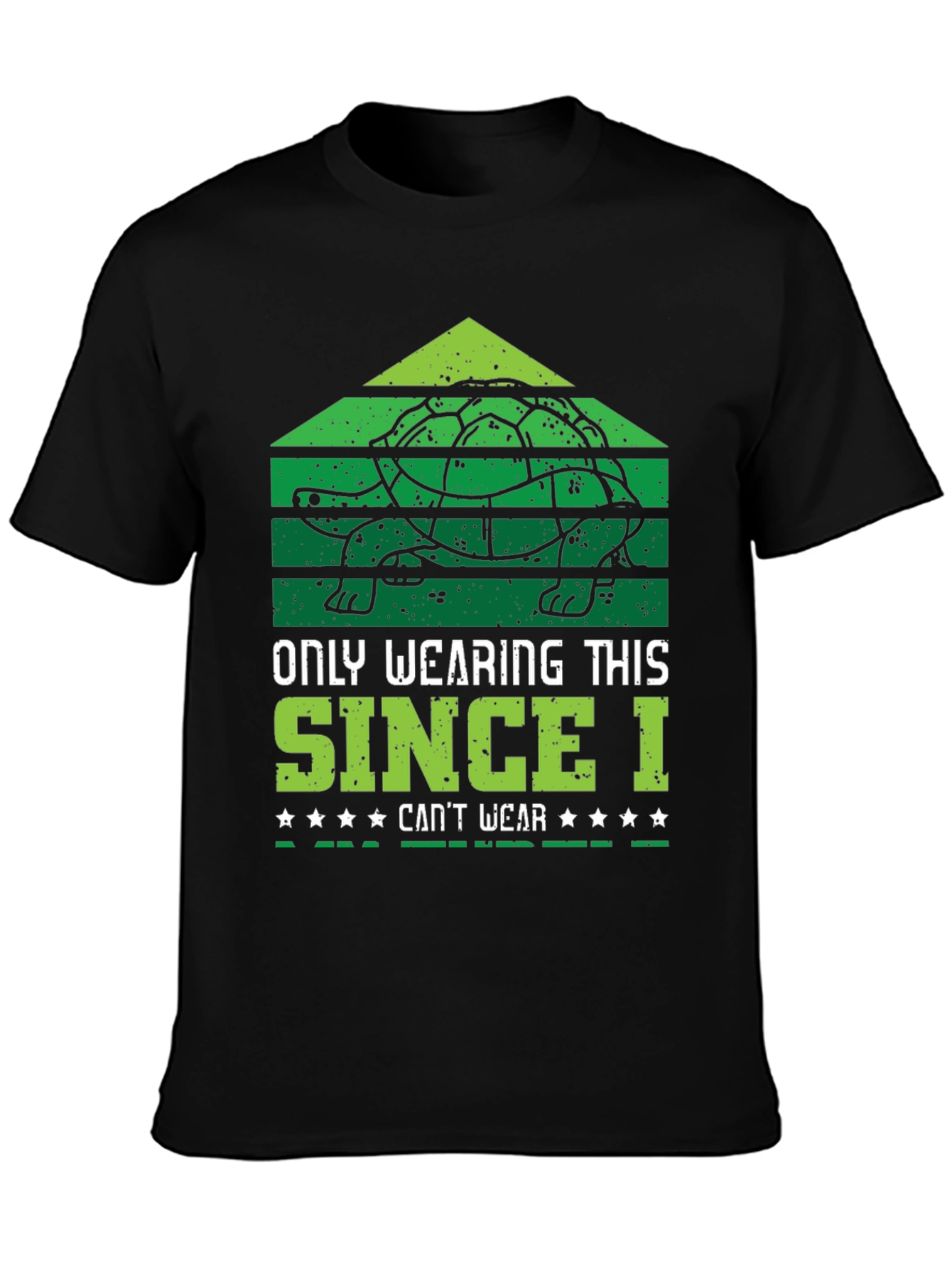 Turtle T-Shirt: Only Wearing This Since I Cant Wear...