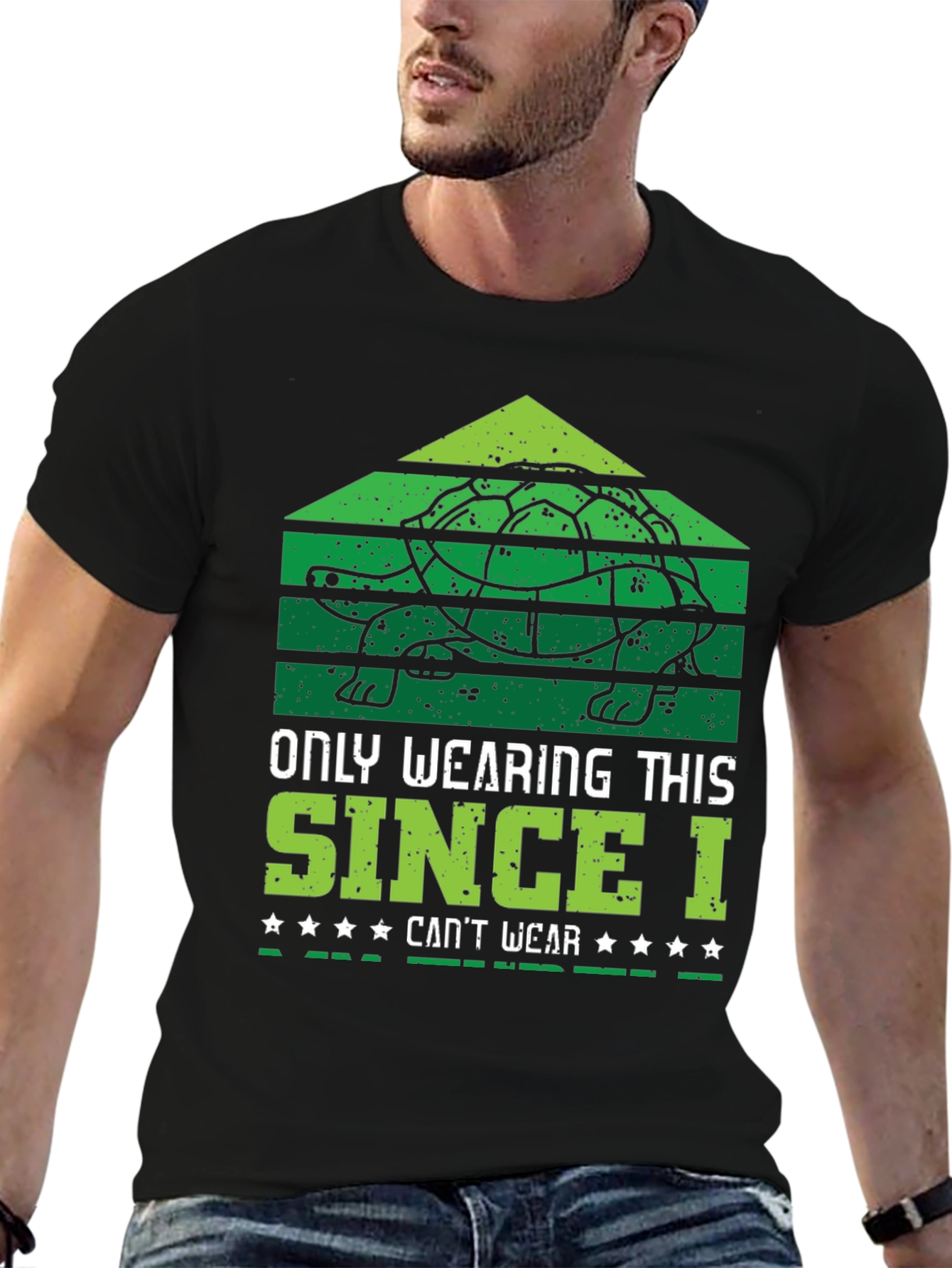 Turtle T-Shirt: Only Wearing This Since I Cant Wear...