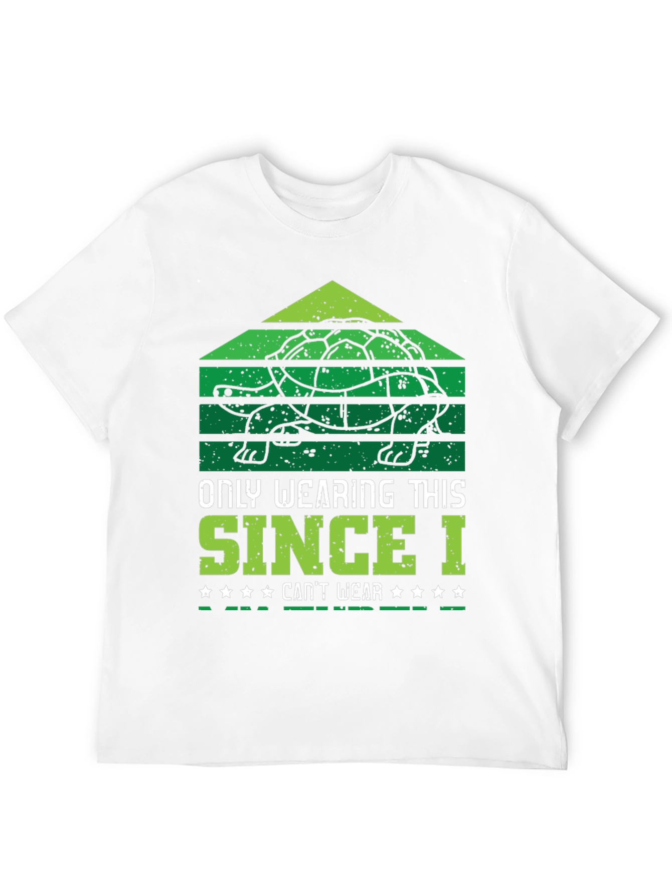 Turtle T-Shirt: Only Wearing This Since I Cant Wear...