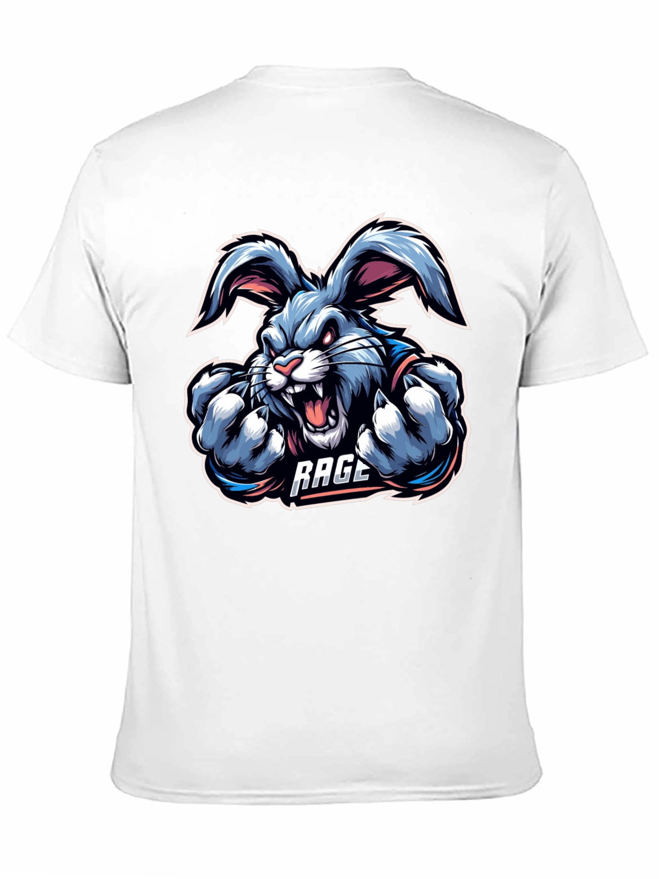 Rage Bunny Graphic T-Shirt
