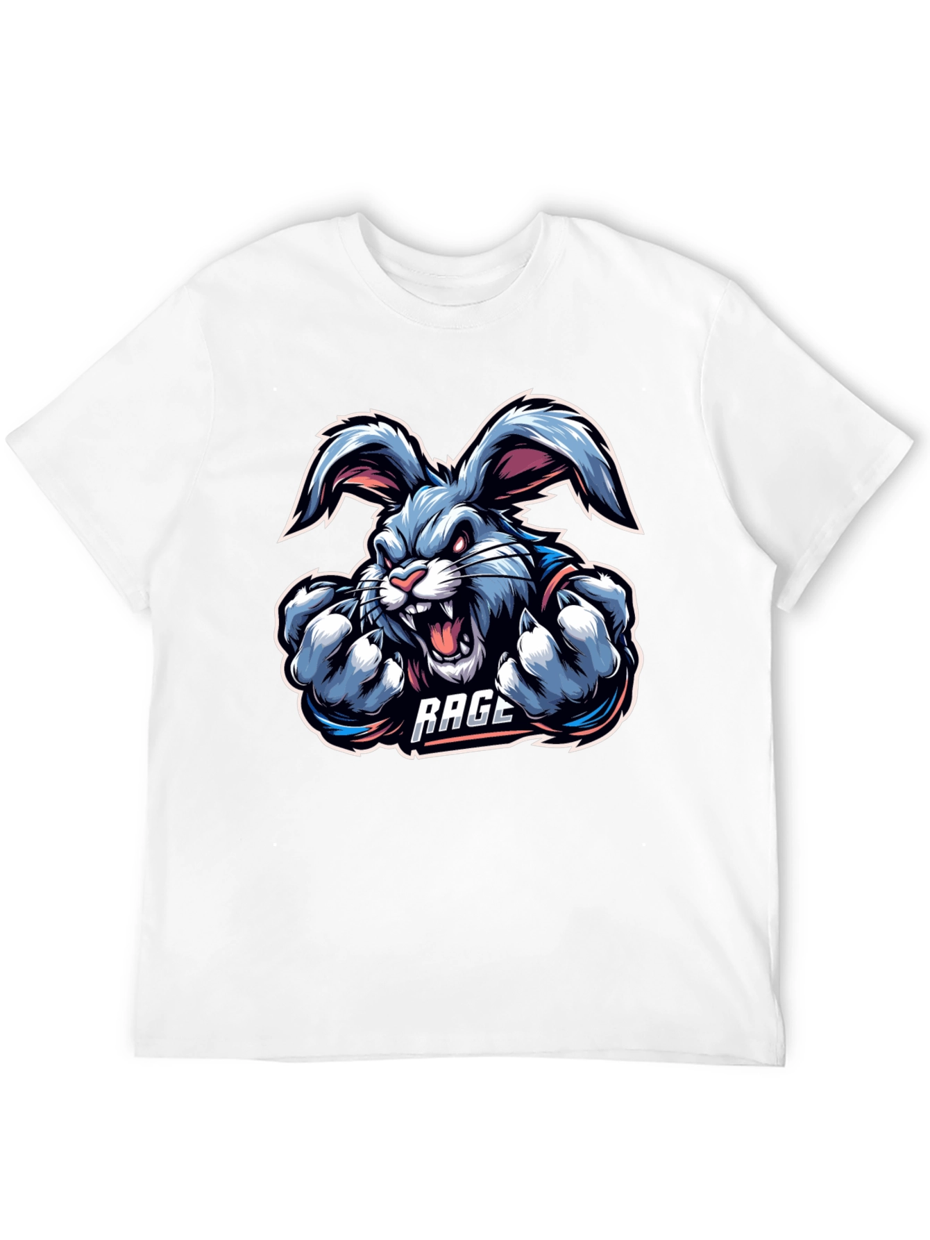 Rage Bunny Graphic T-Shirt