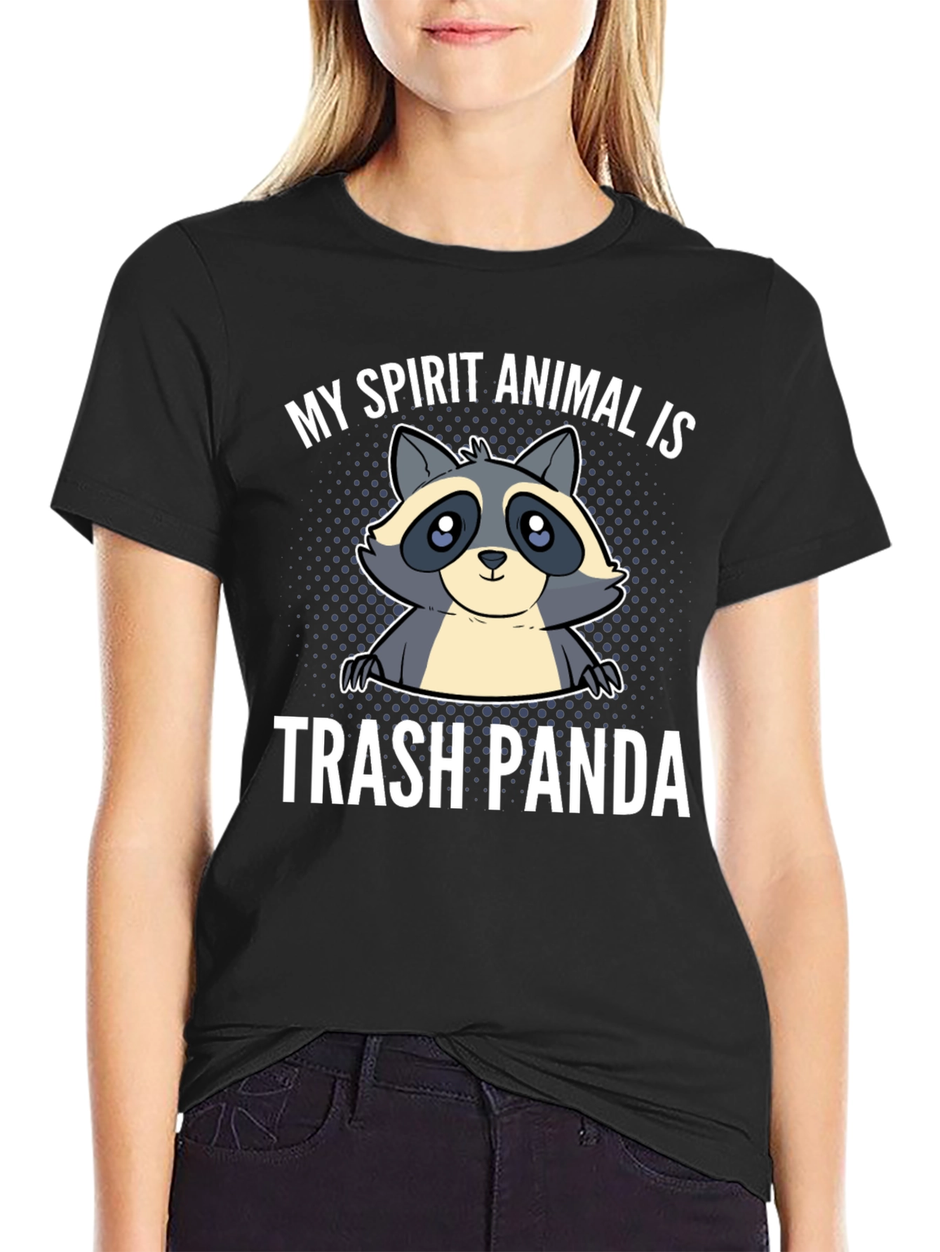 Trash Panda Spirit Animal Graphic Tee