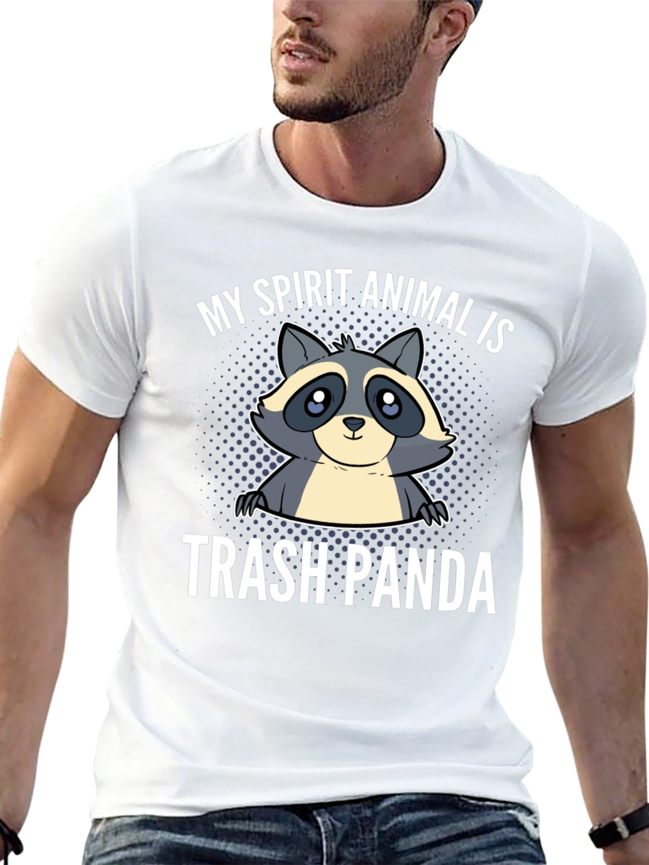 Trash Panda Spirit Animal Graphic Tee