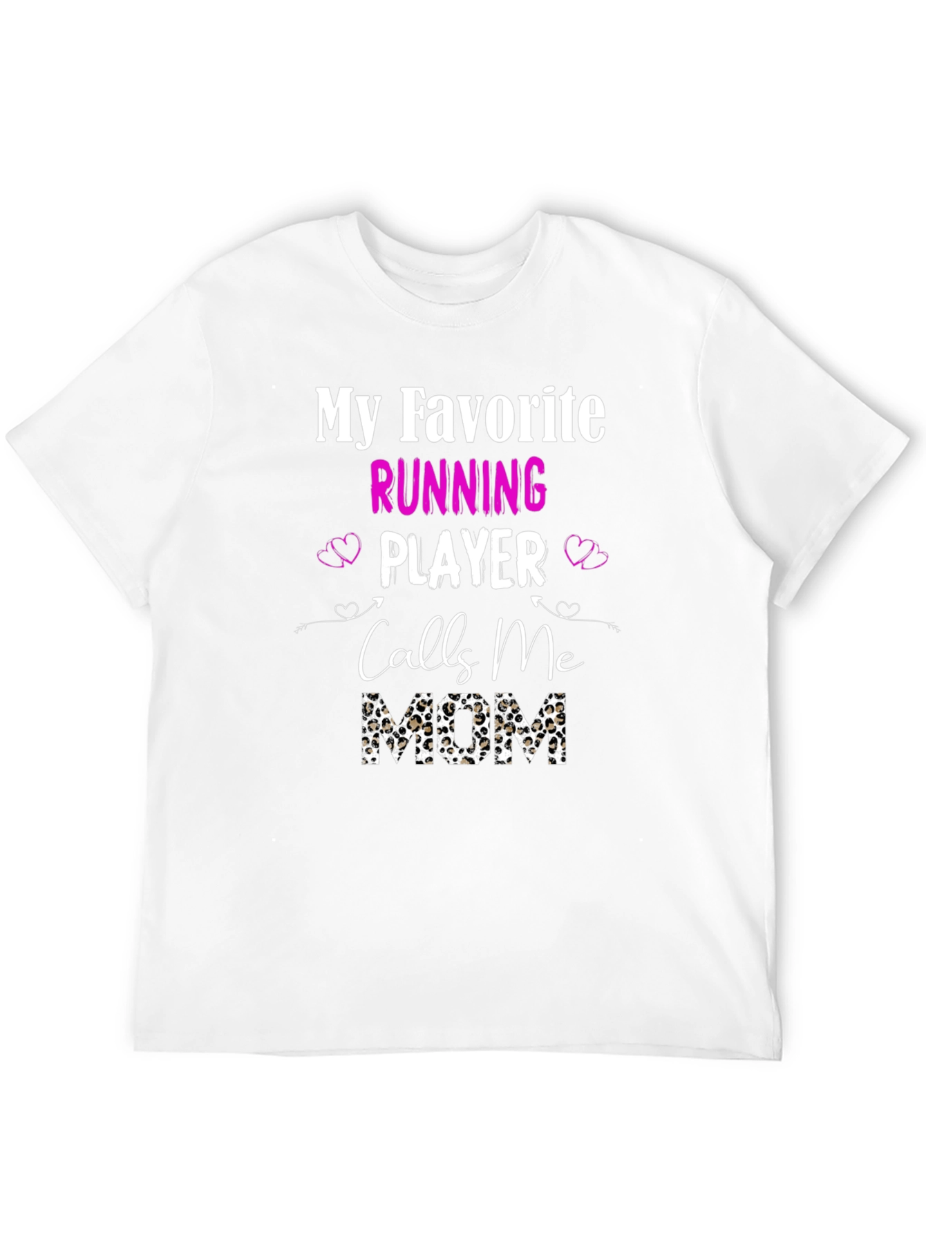 Running Player Mom T-Shirt - Sports Fan Apparel