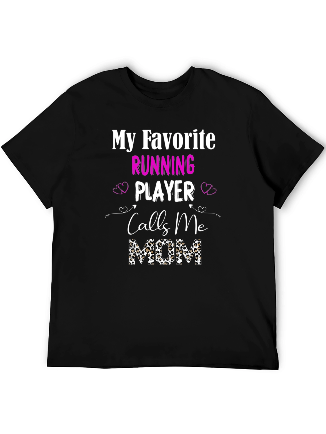 Running Player Mom T-Shirt - Sports Fan Apparel