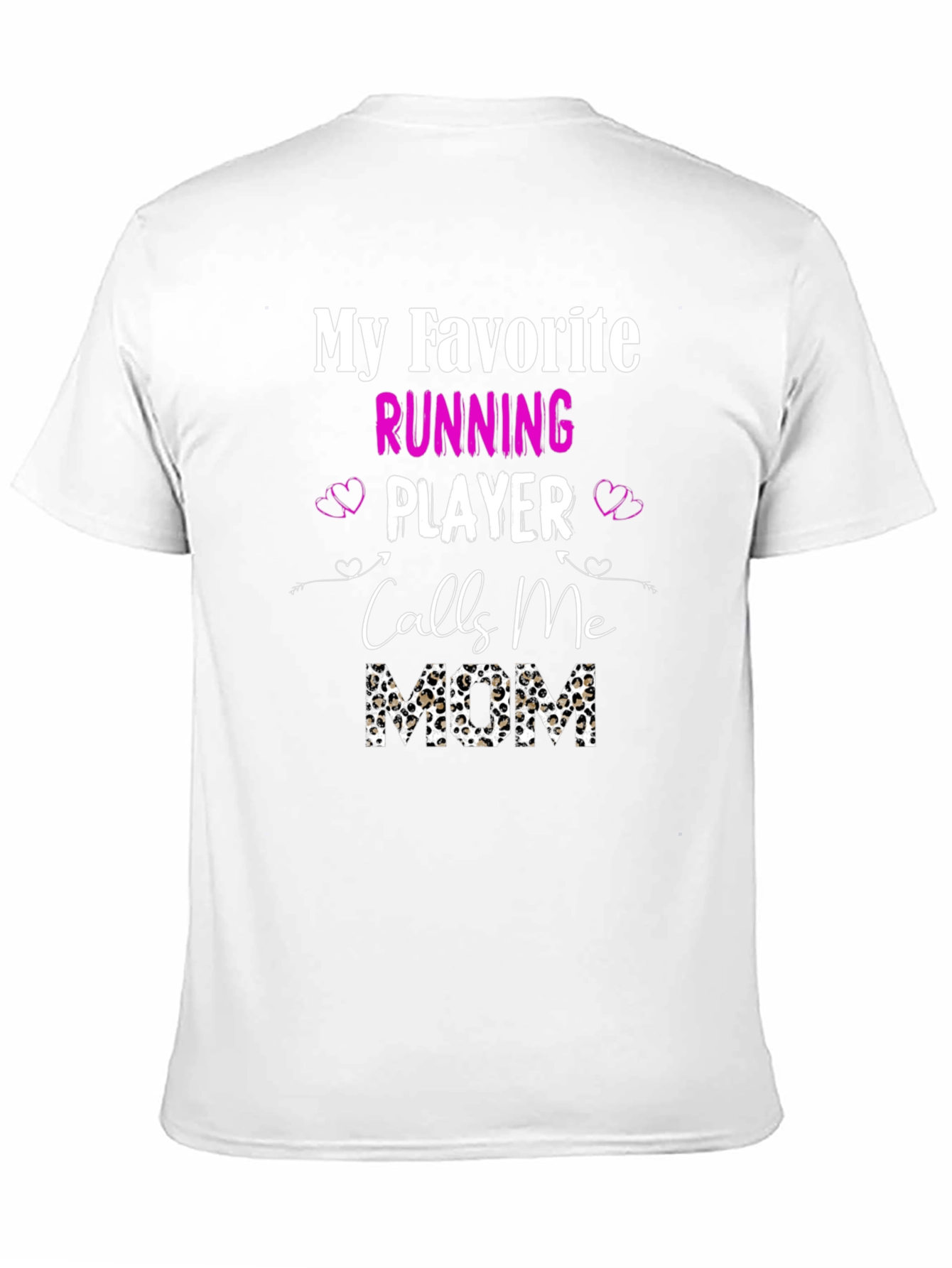 Running Player Mom T-Shirt - Sports Fan Apparel