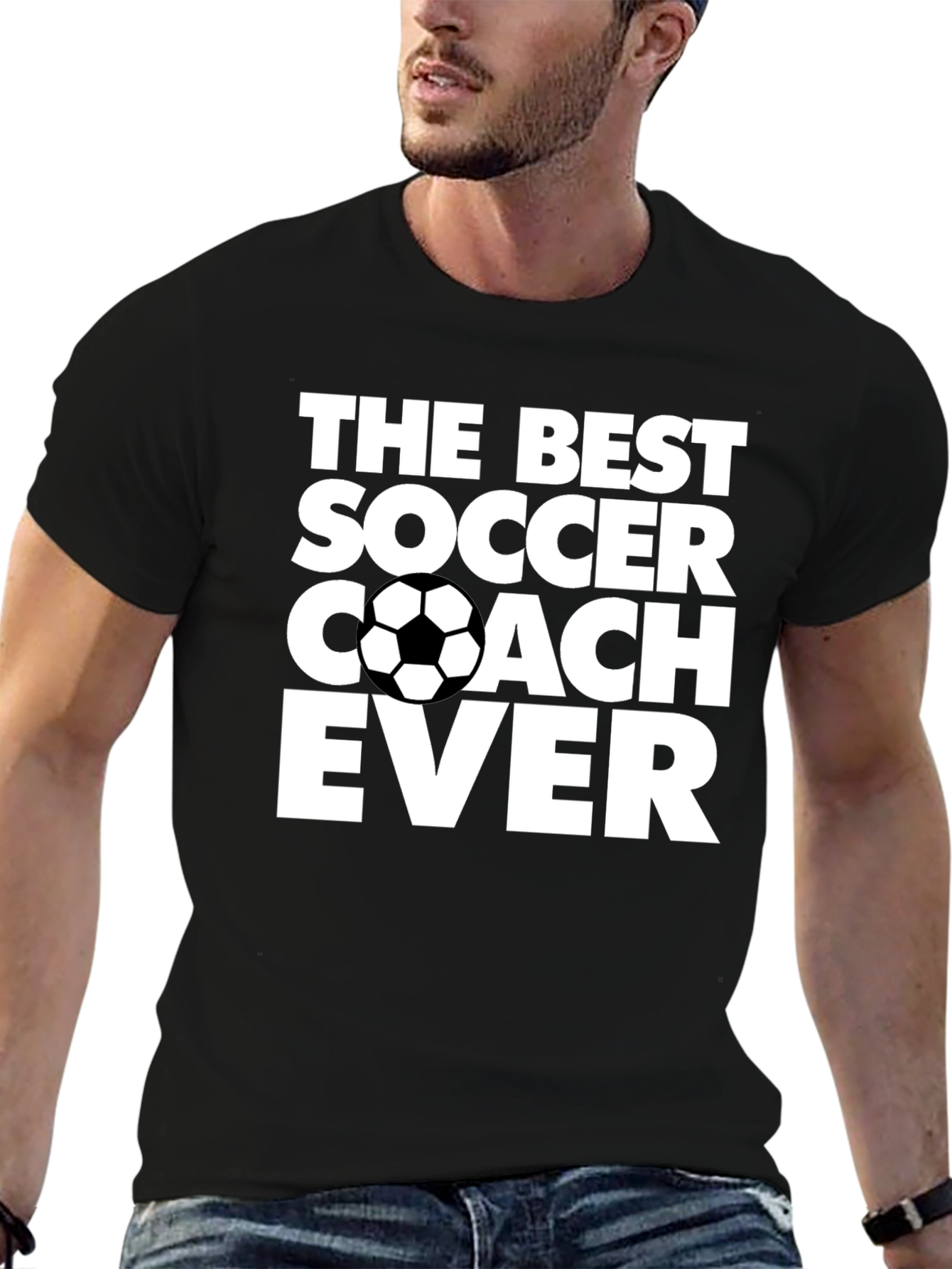 Best Soccer Coach Ever Graphic T-Shirt