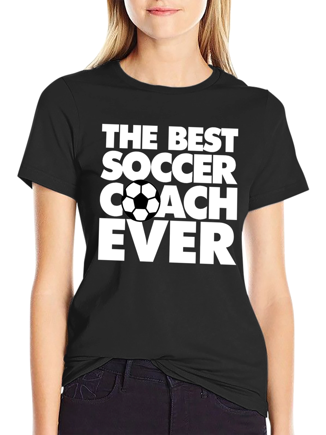 Best Soccer Coach Ever Graphic T-Shirt