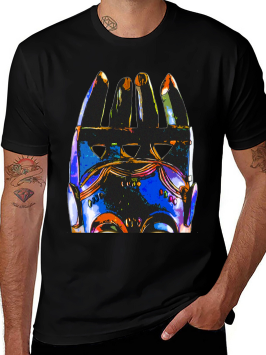 Abstract Hand Art T-Shirt - Unique Graphic Tee