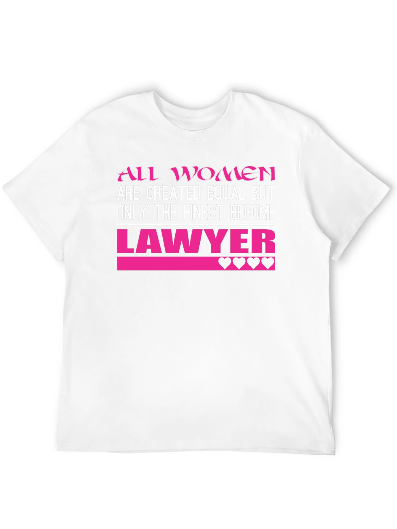 All Women Lawyer T-Shirt - Empowered Attorney Gift