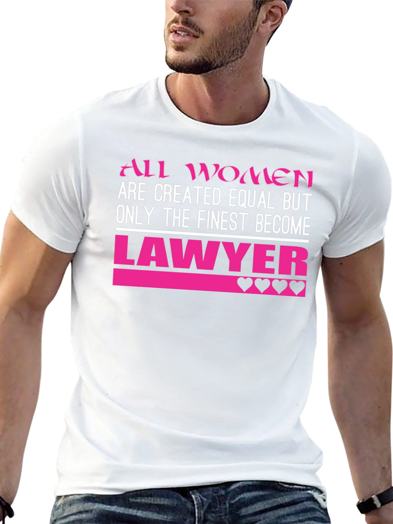 All Women Lawyer T-Shirt - Empowered Attorney Gift