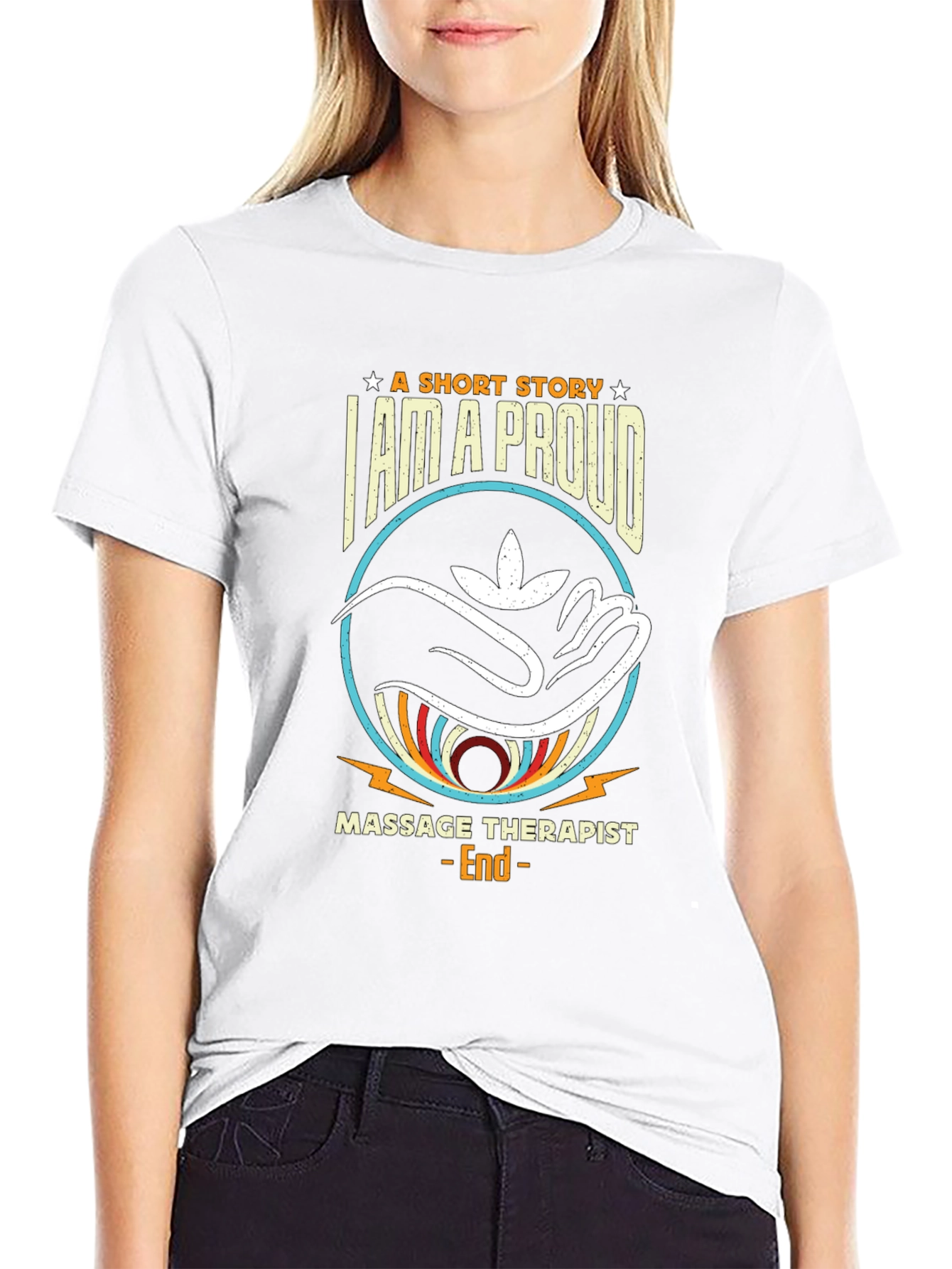 Proud Massage Therapist Graphic T-Shirt