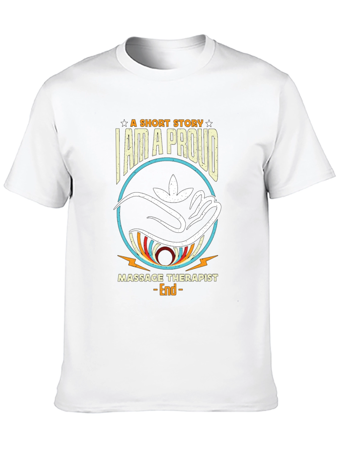 Proud Massage Therapist Graphic T-Shirt